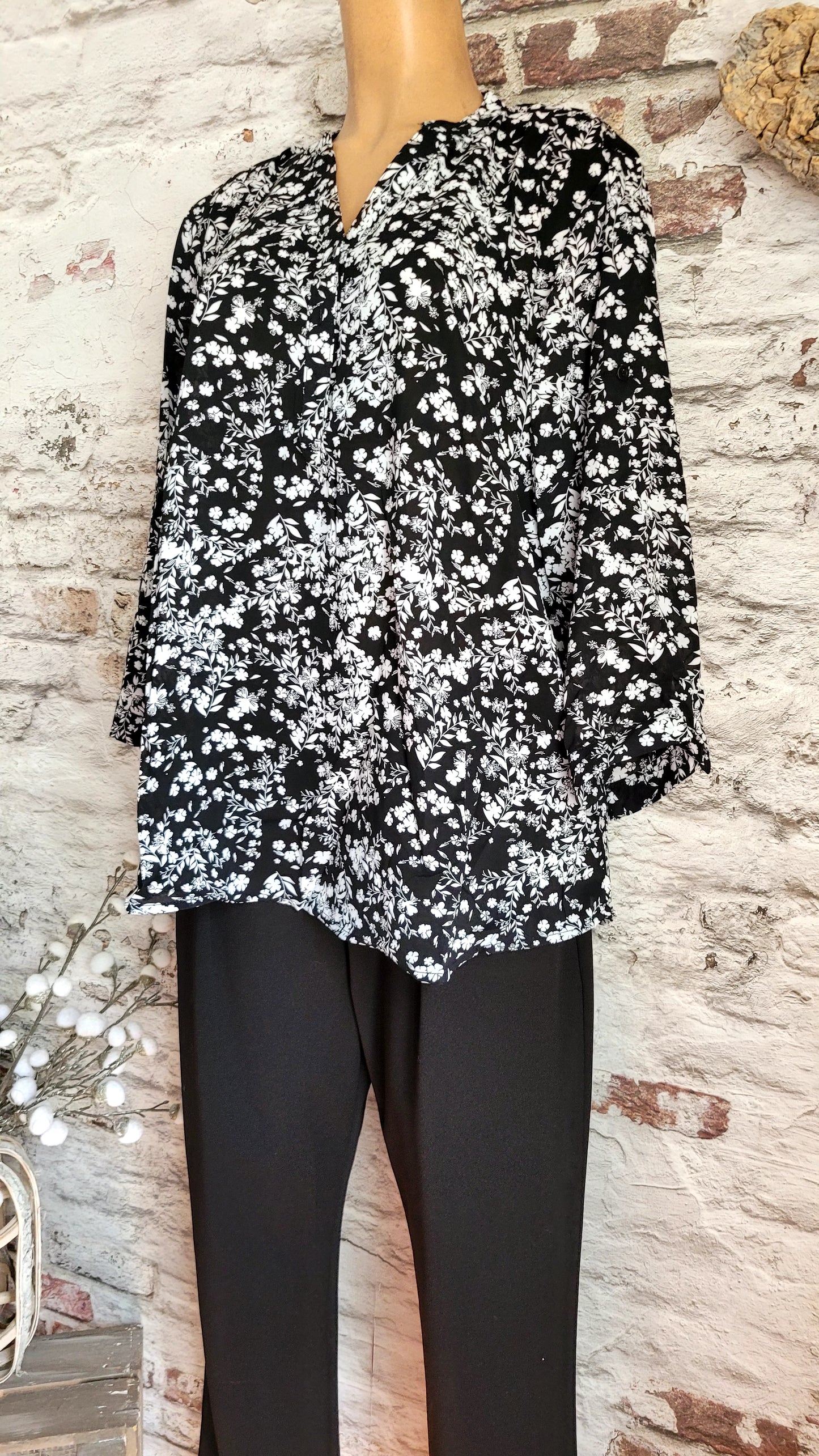 🥀 Tunique motif floral