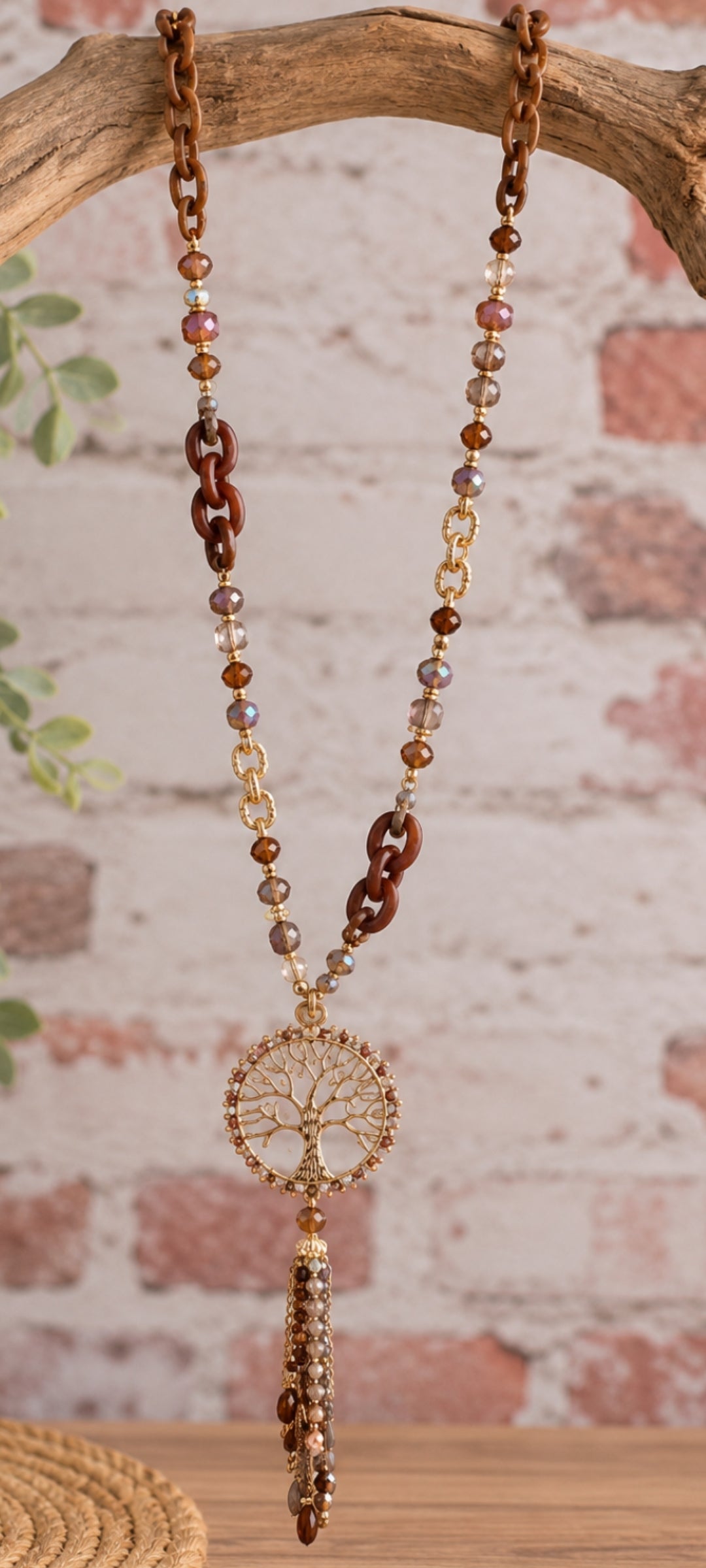 sautoir bohème chic – Arbre de Vie