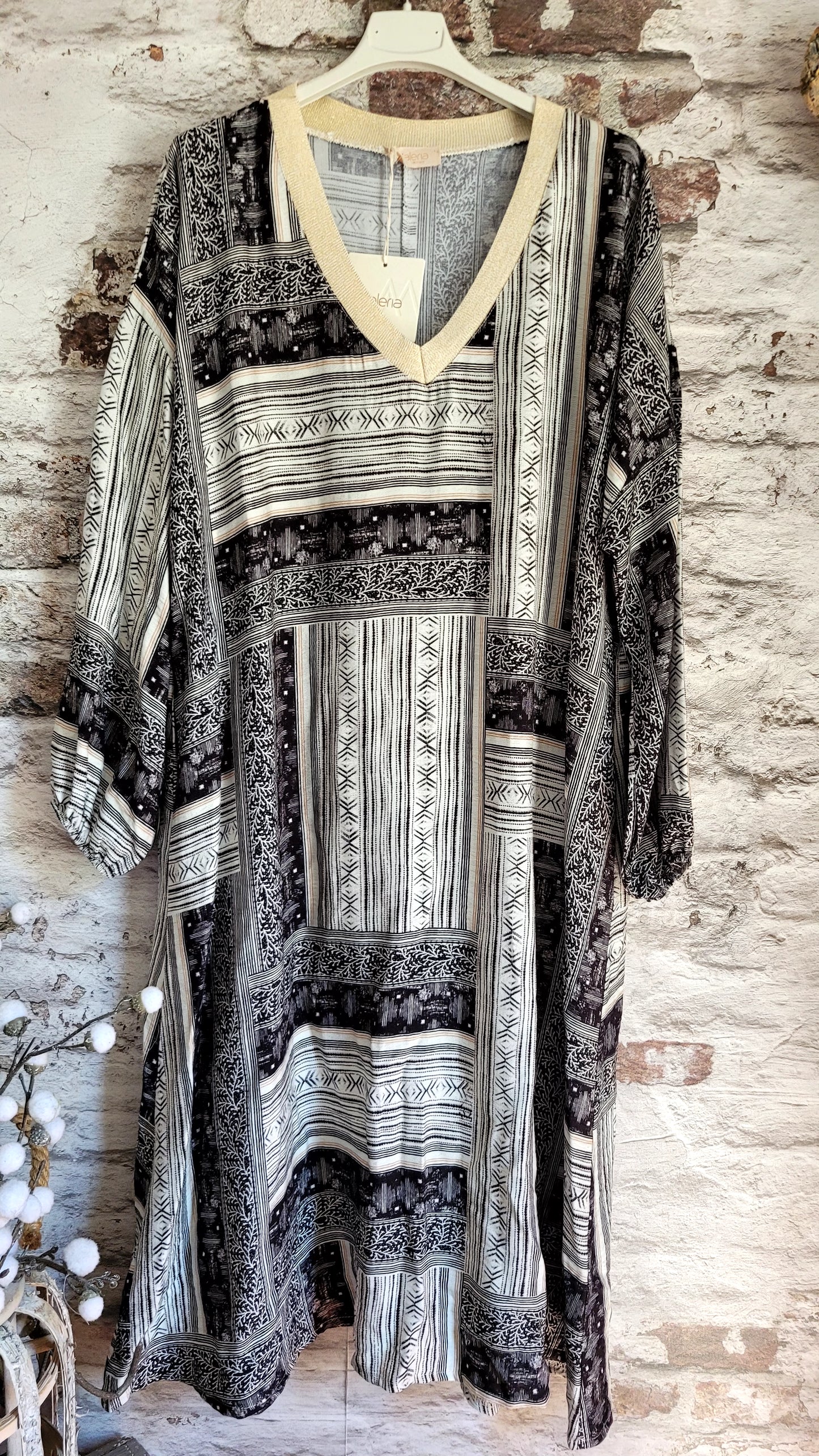 🌺 Robe ample Patchwork Bohème