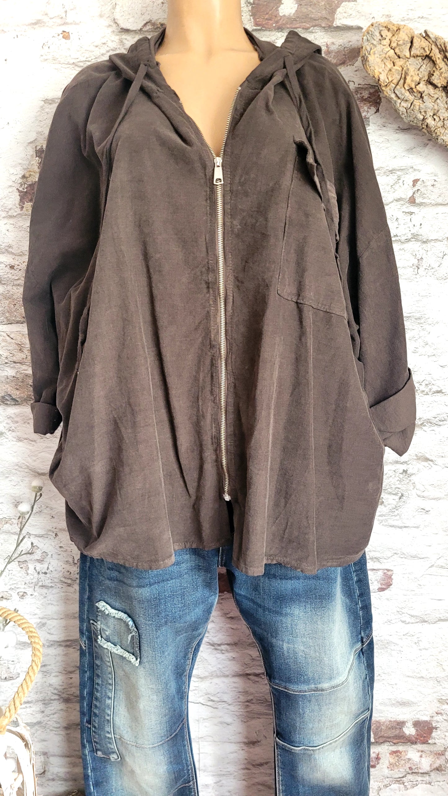 ♥️ VESTE EN VELOURS CÔTELÉ