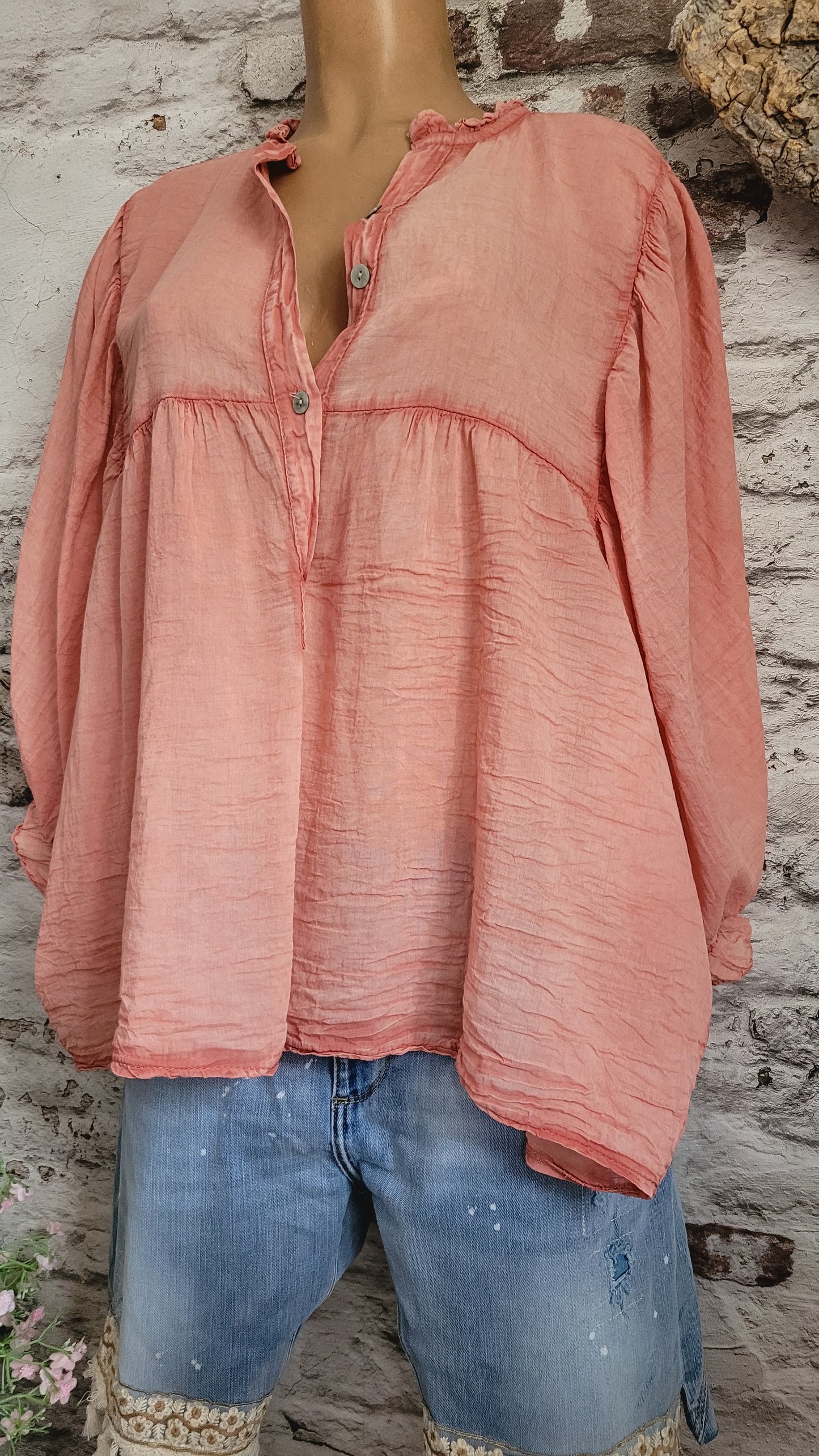 💜 Blouse hippie chic