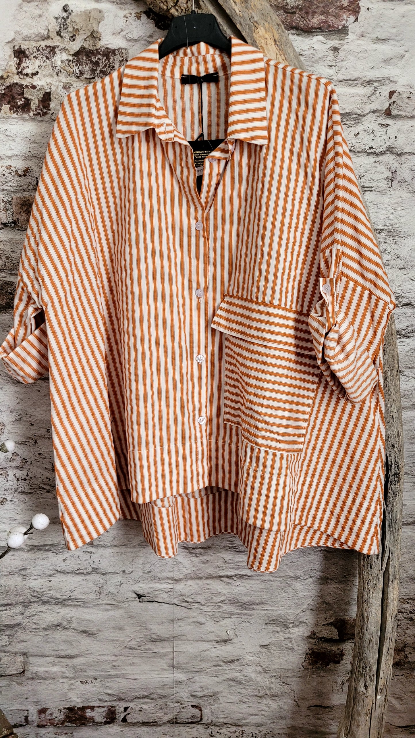 💙 CHEMISE BOHÈME ASYMÉTRIQUE