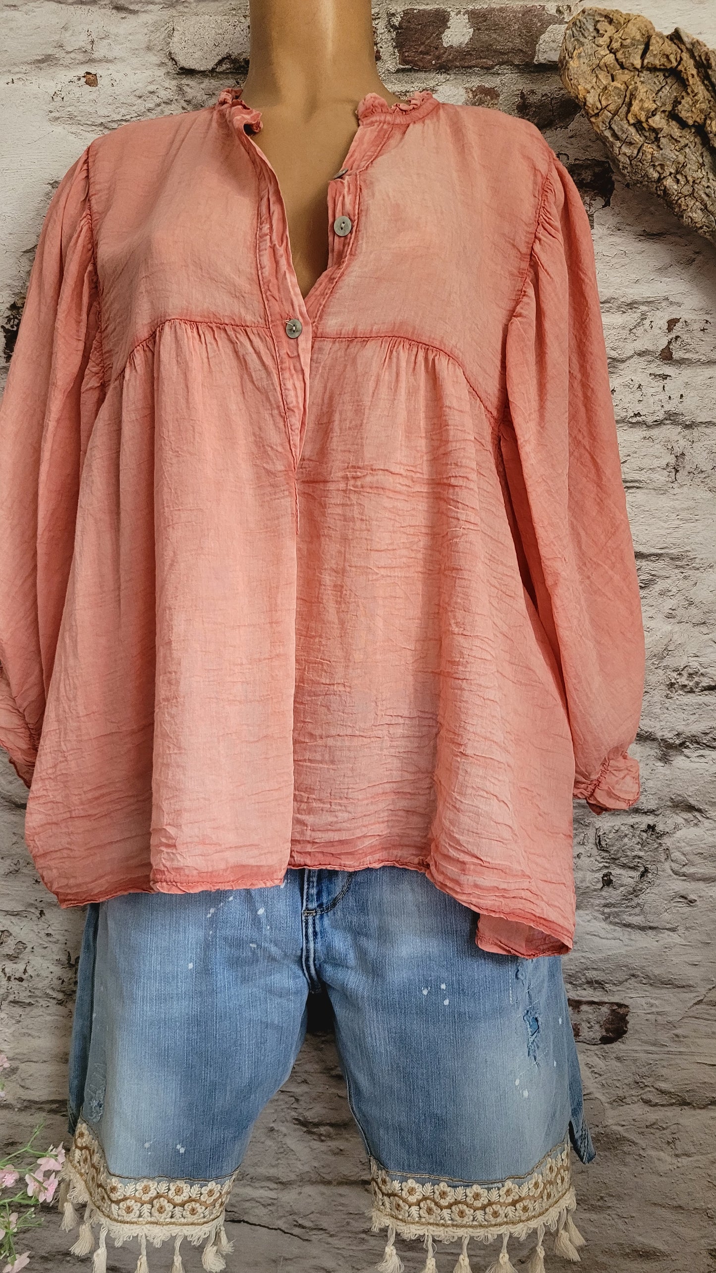 💜 Blouse hippie chic