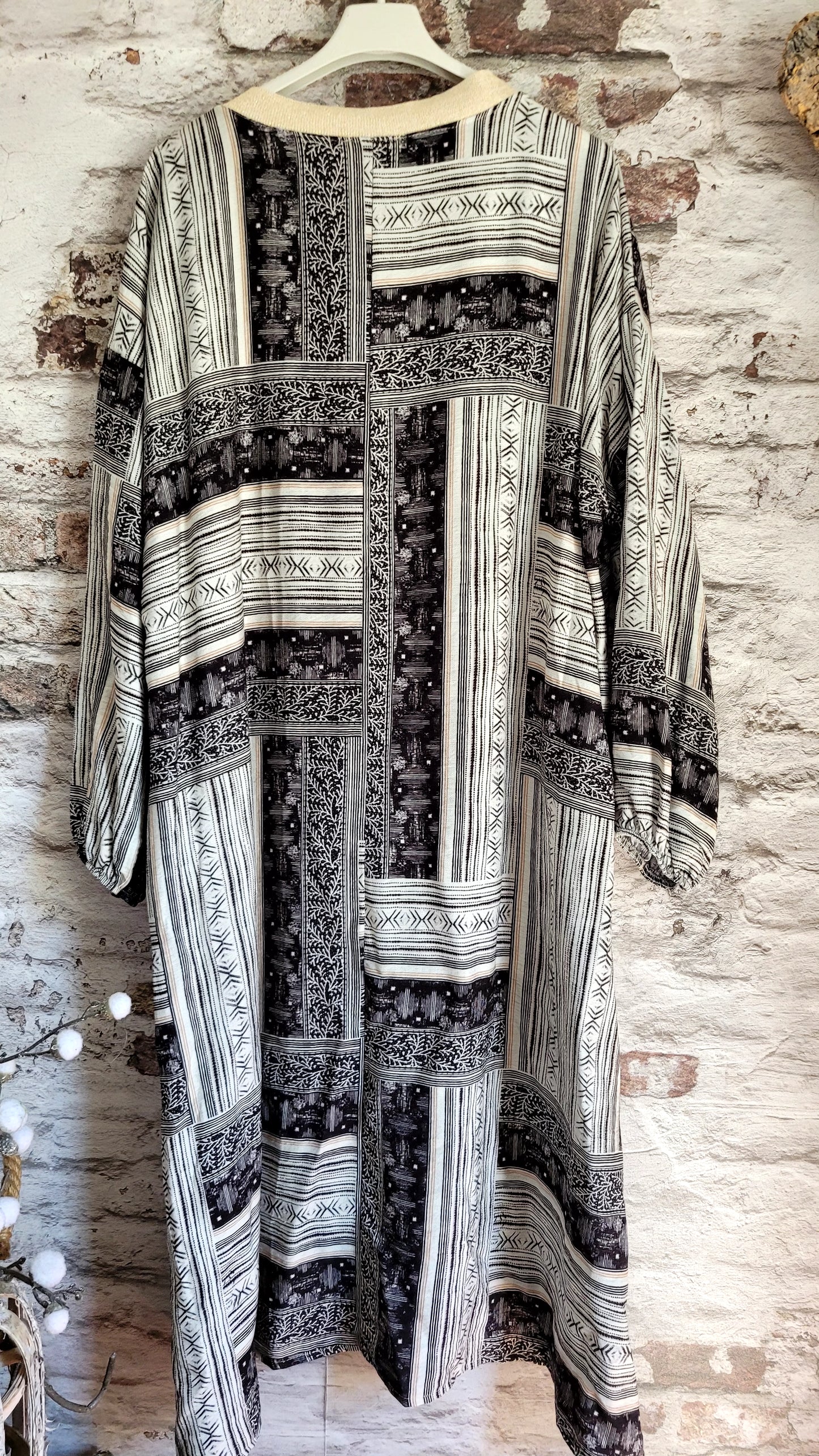 🌺 Robe ample Patchwork Bohème