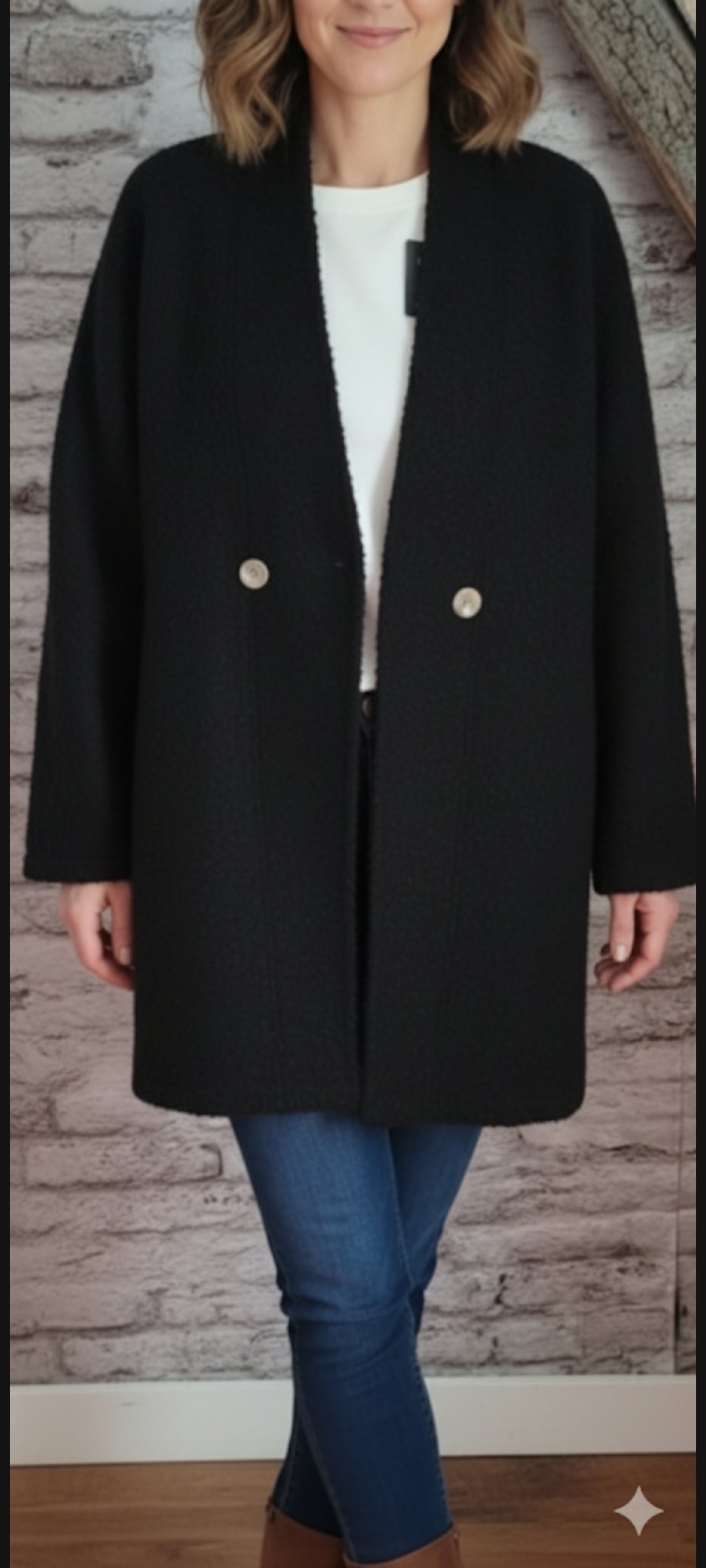 🥀 MANTEAU MI-LONG