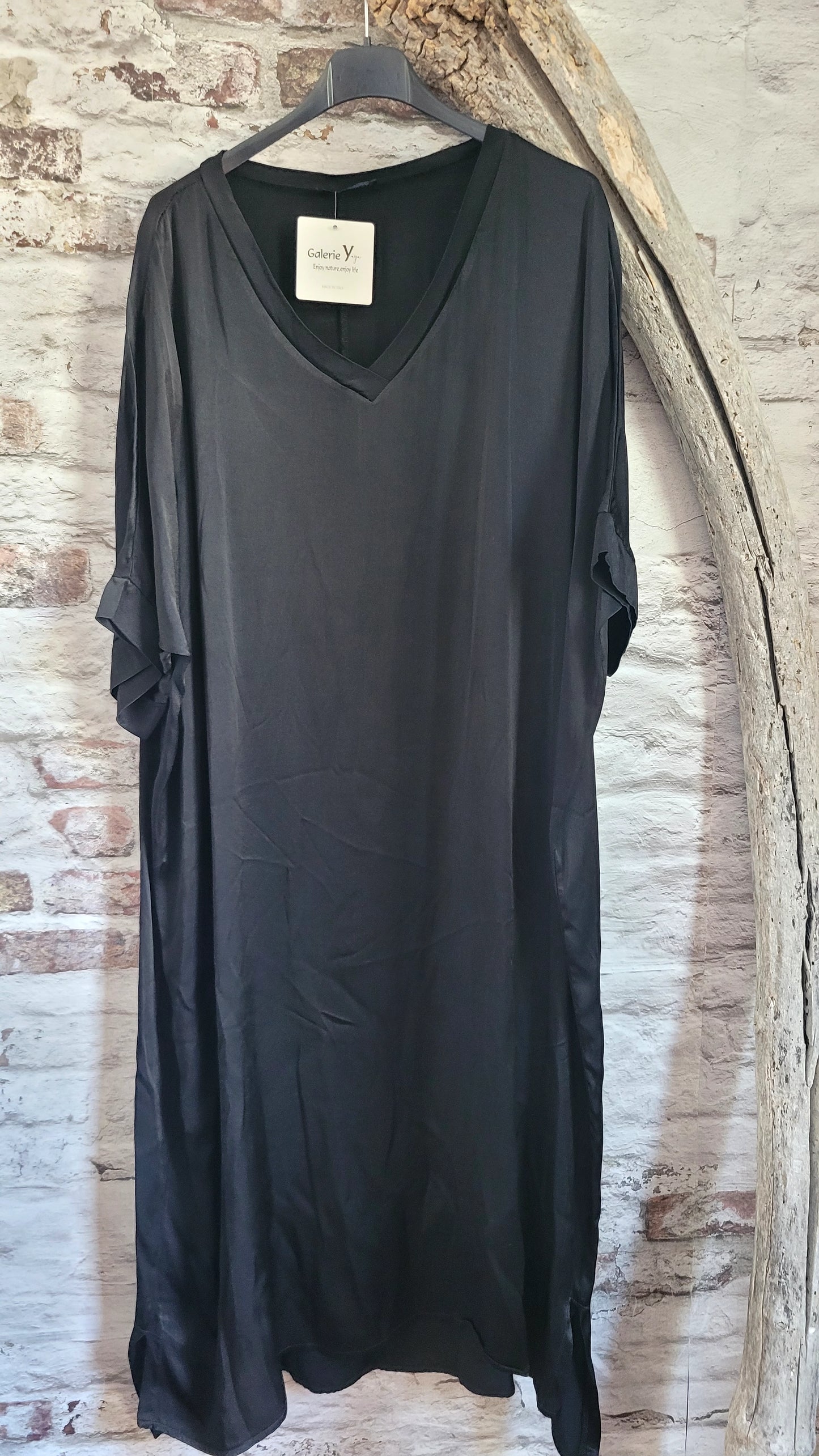 🌺 Robe fluide en satin
