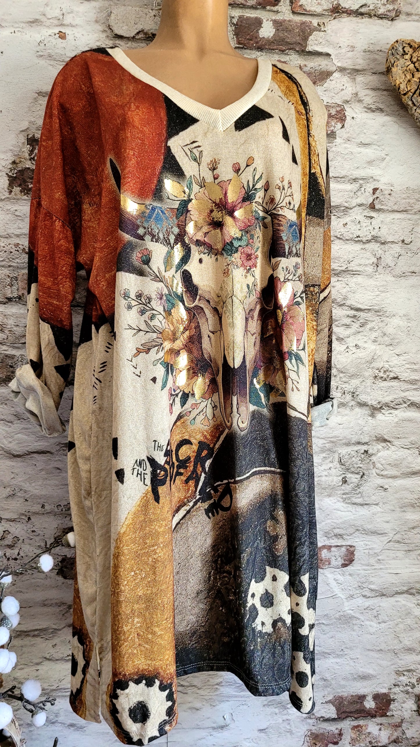 Robe en lurex