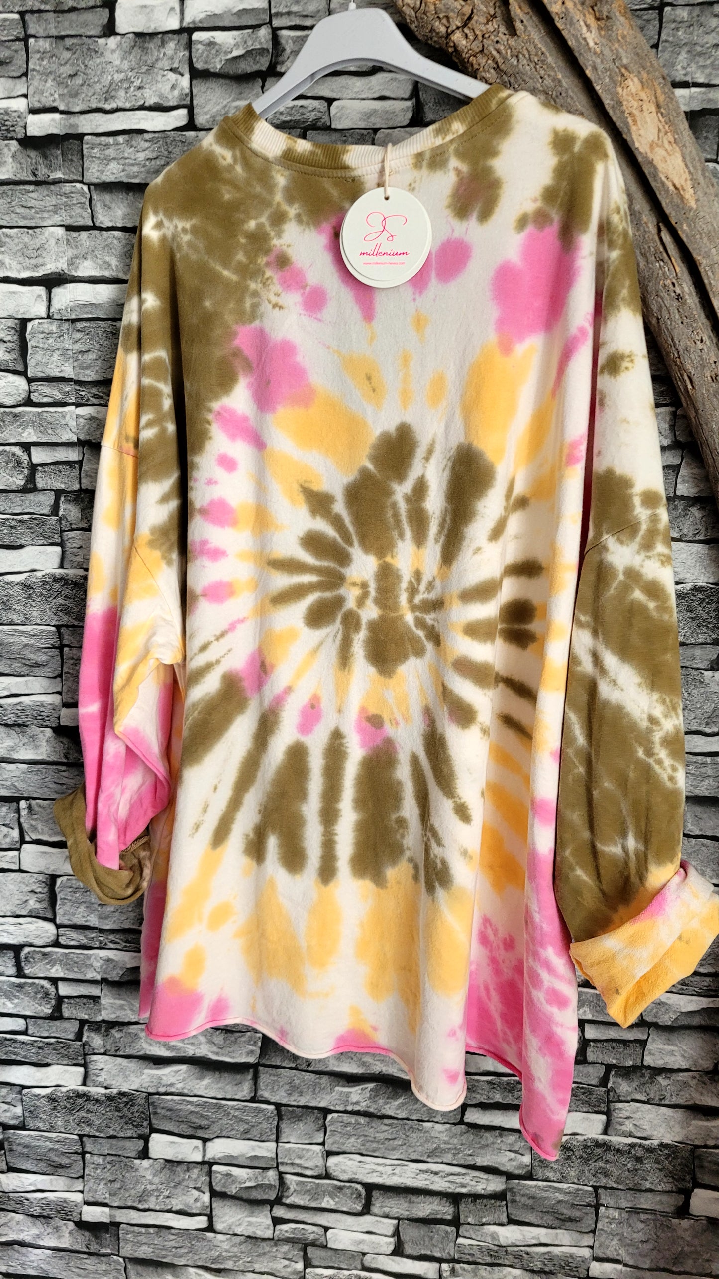 🌺 Sweat Oversize Boho Tie & Dye