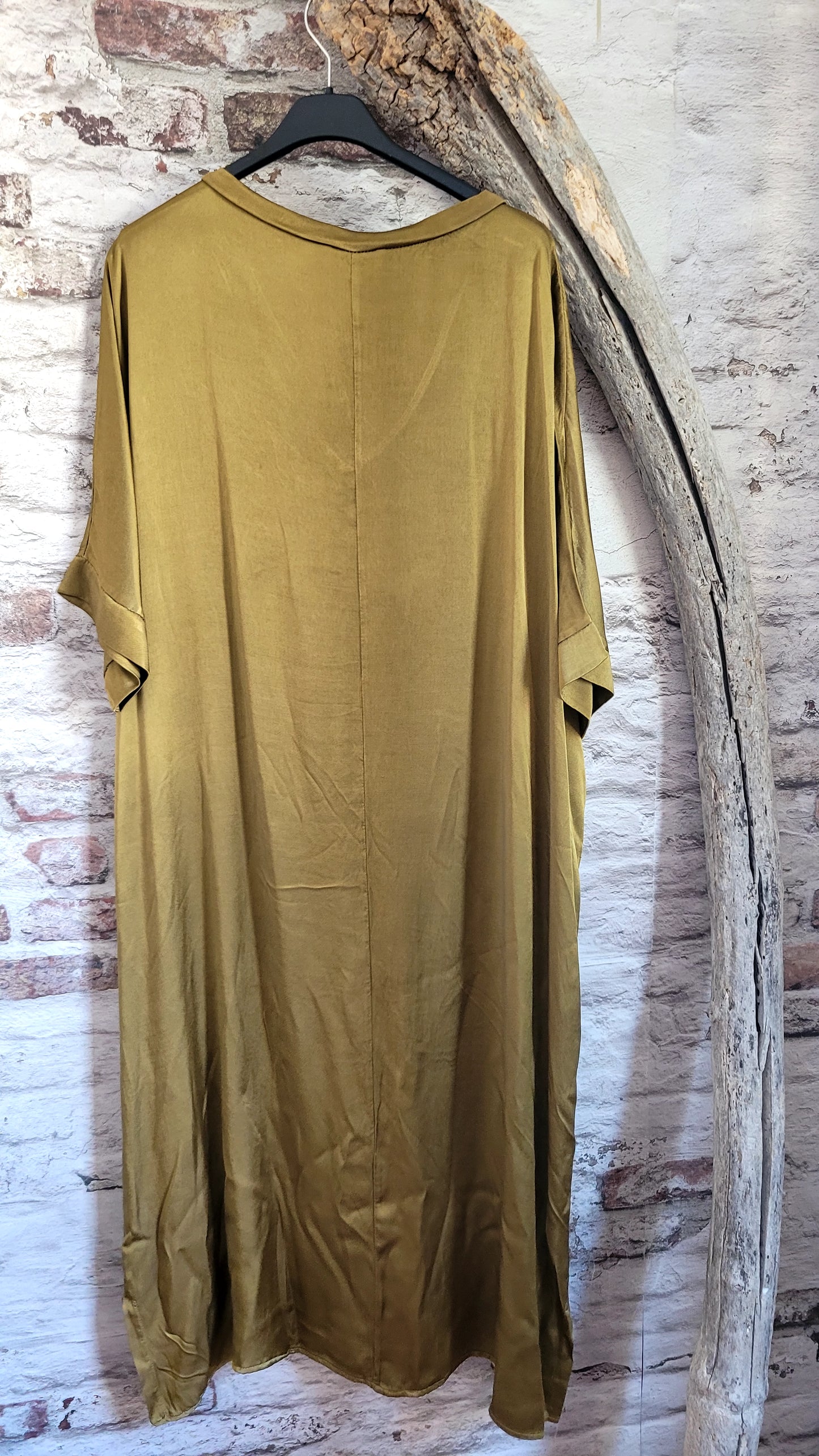 Robe fluide en satin