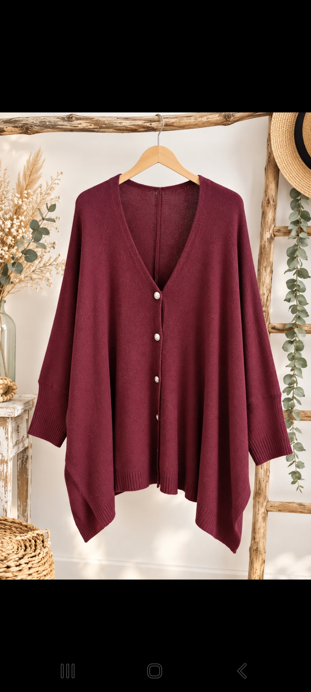 Gilet oversize