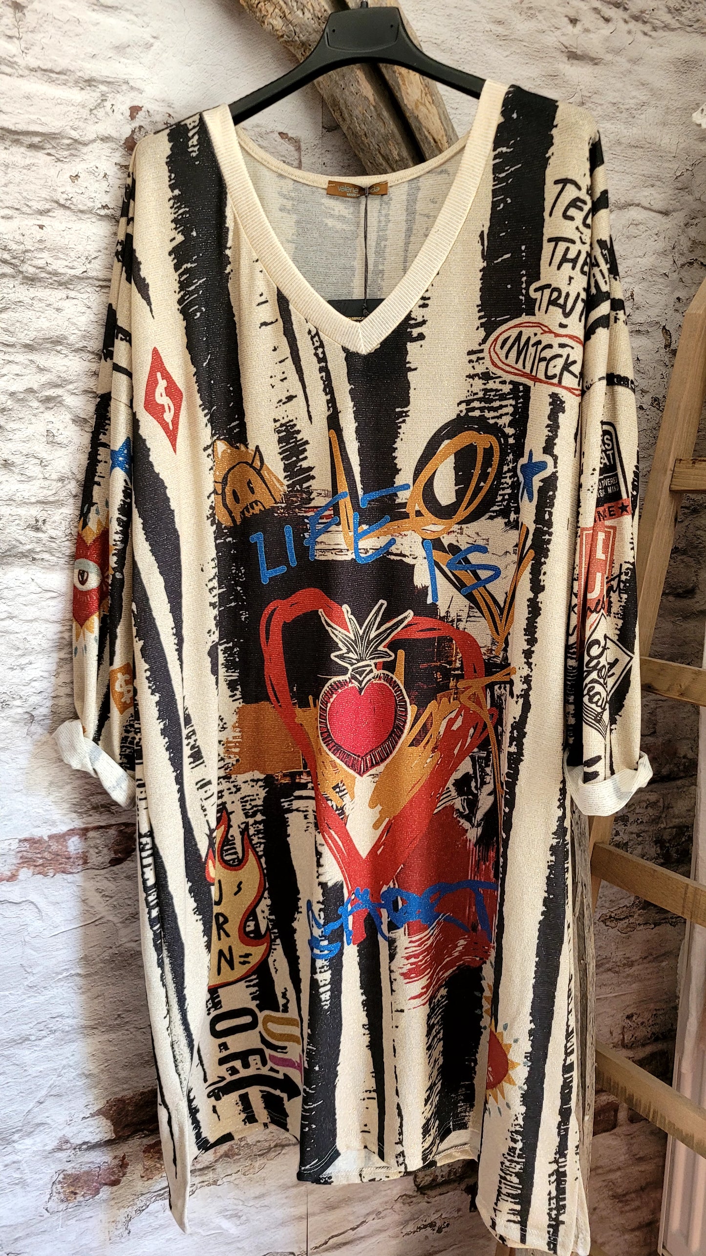 Robe en lurex