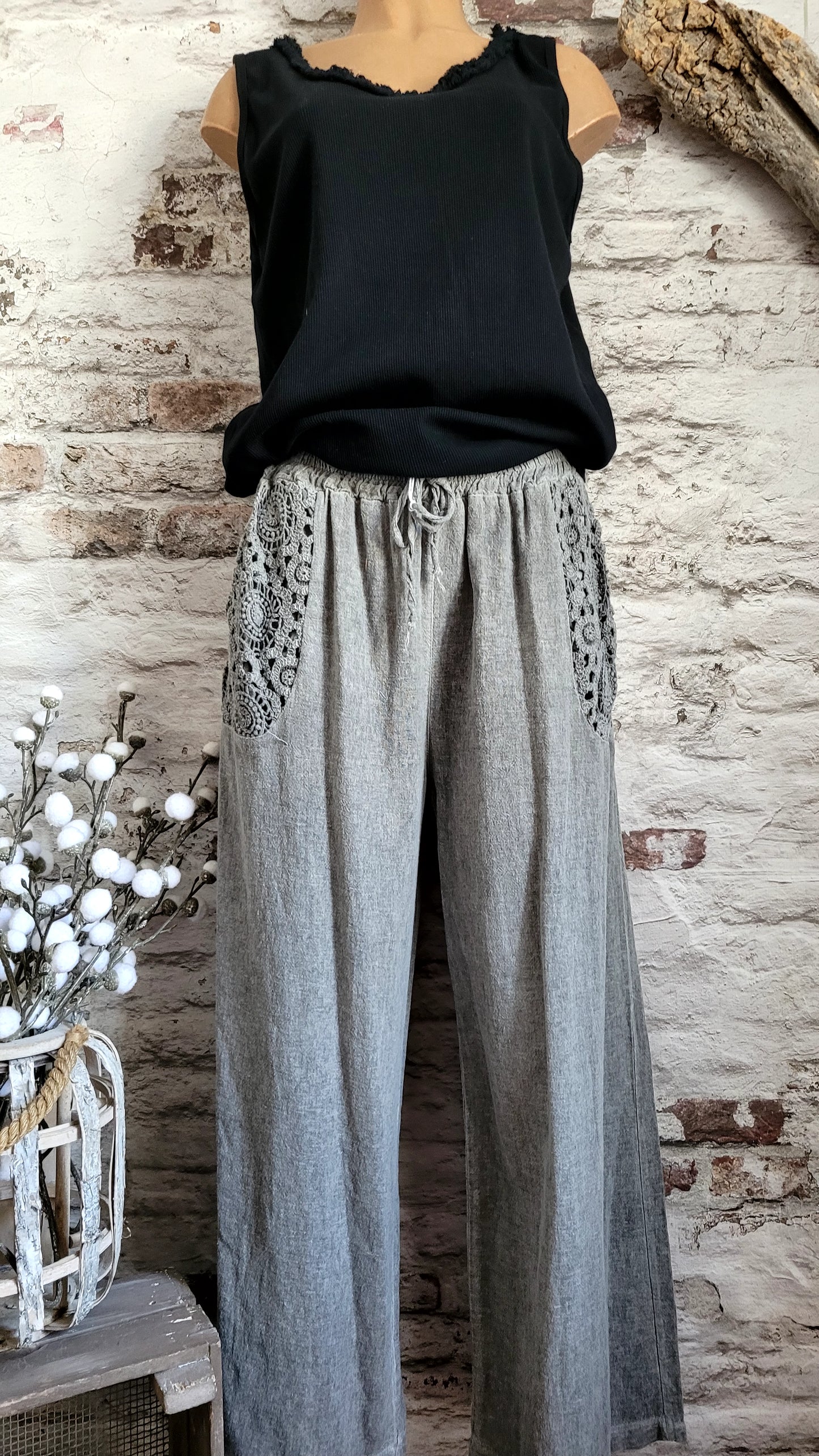 💞 Pantalon large