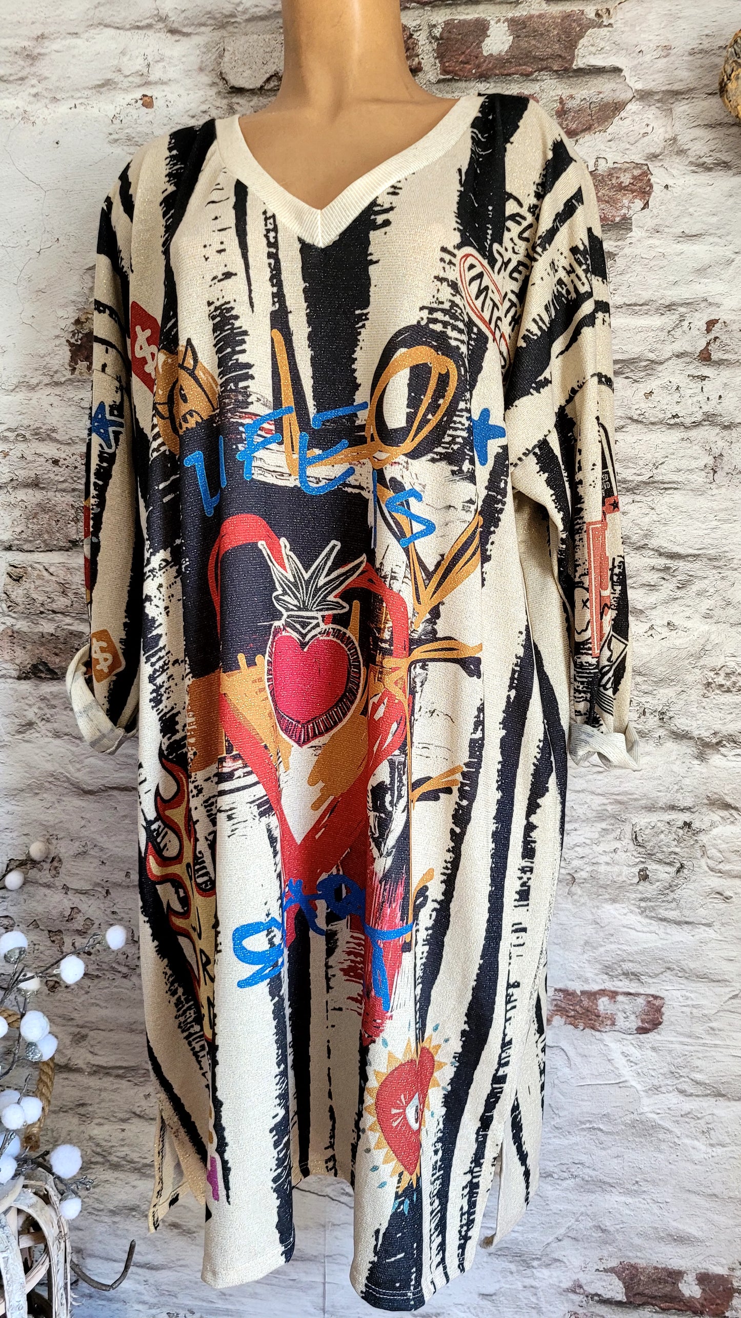 Robe en lurex