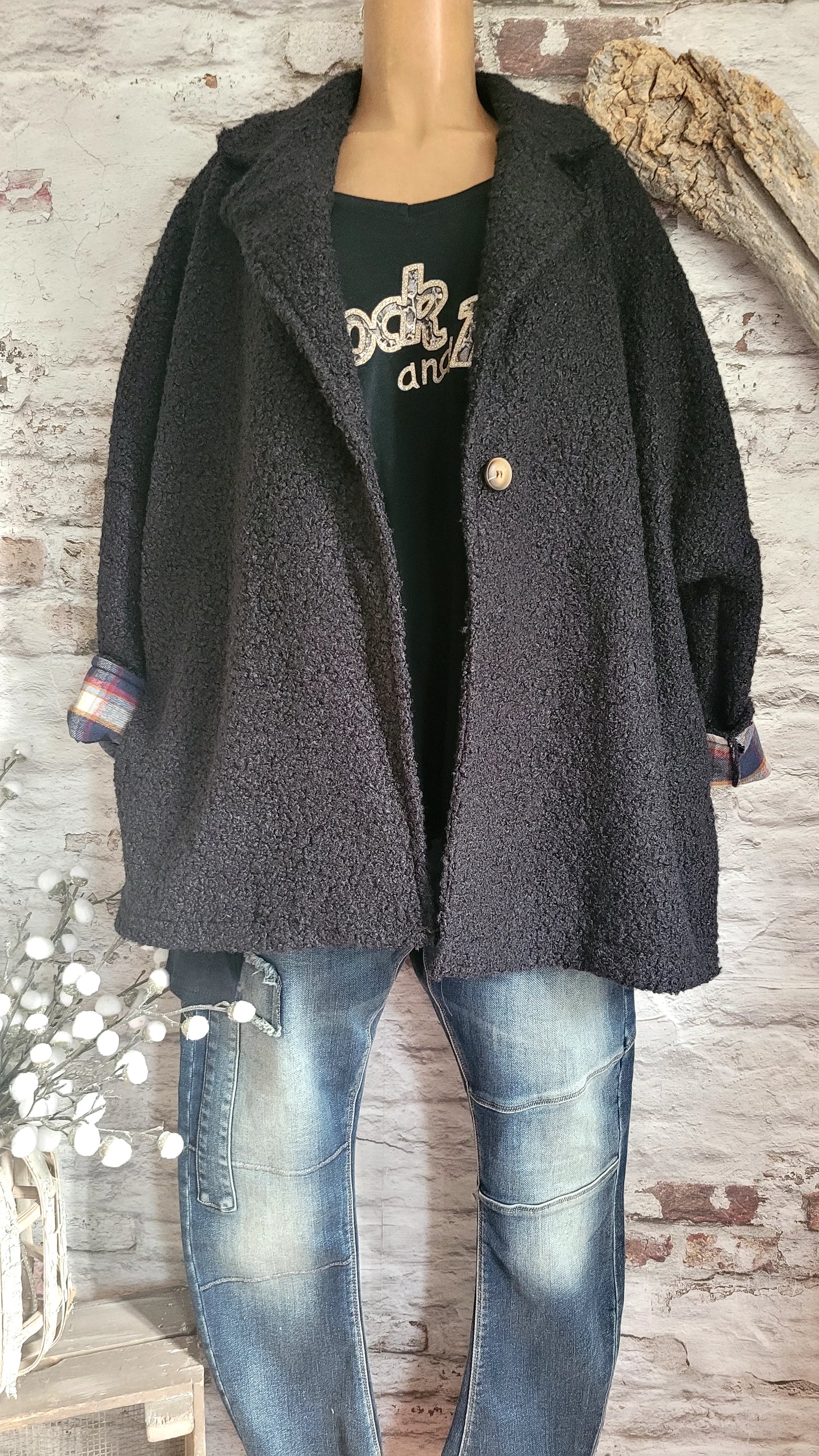 🌸 MANTEAU OVERSIZE