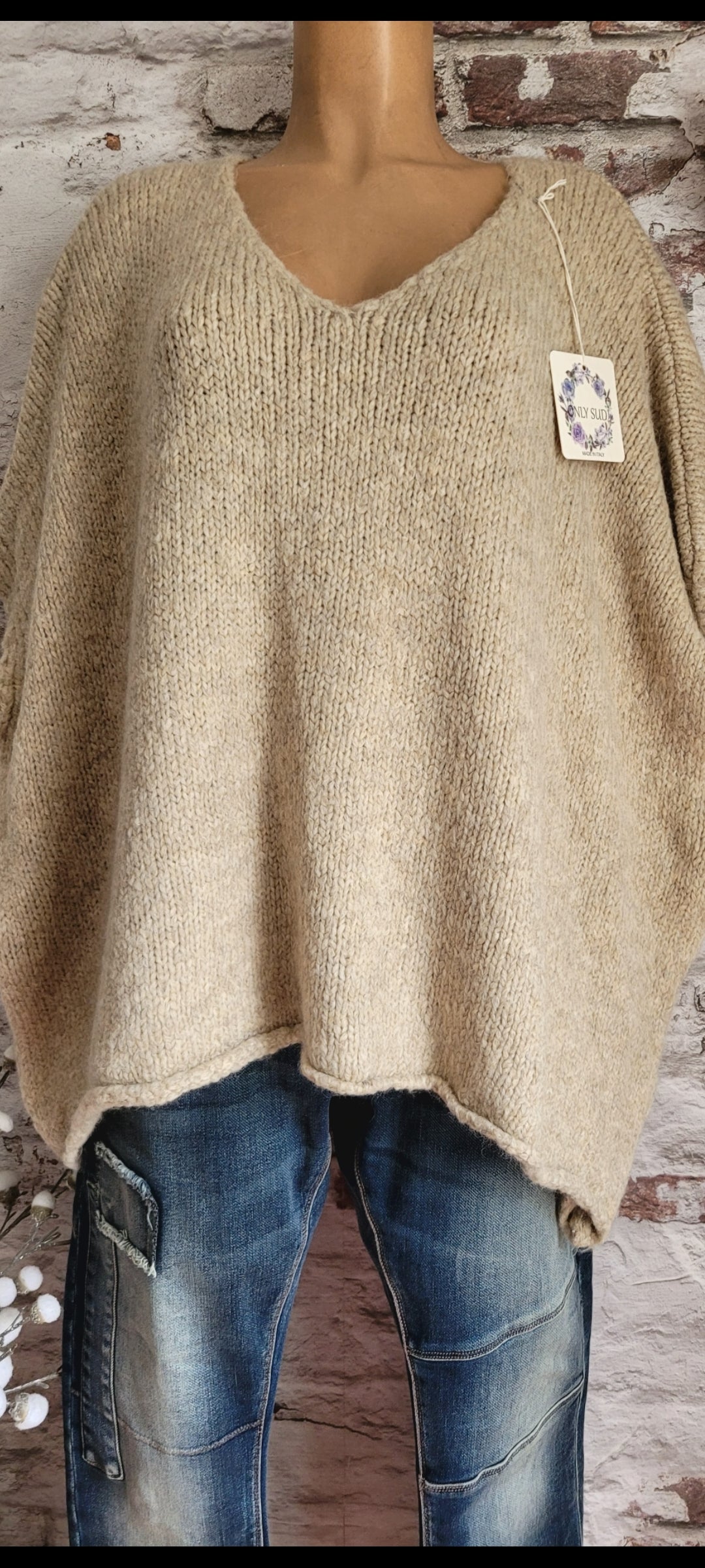 🌸 Pull poncho