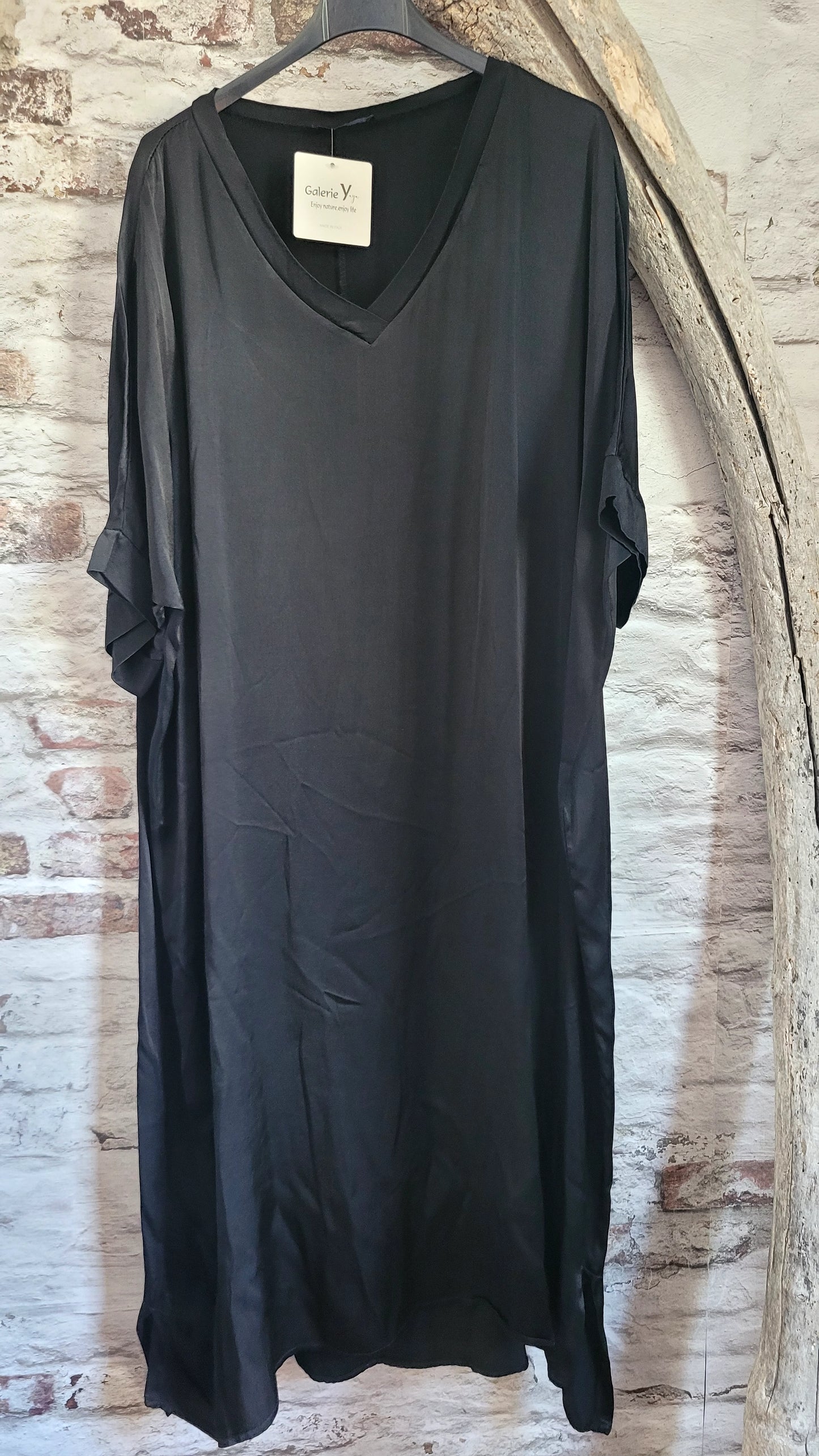 🌺 Robe fluide en satin