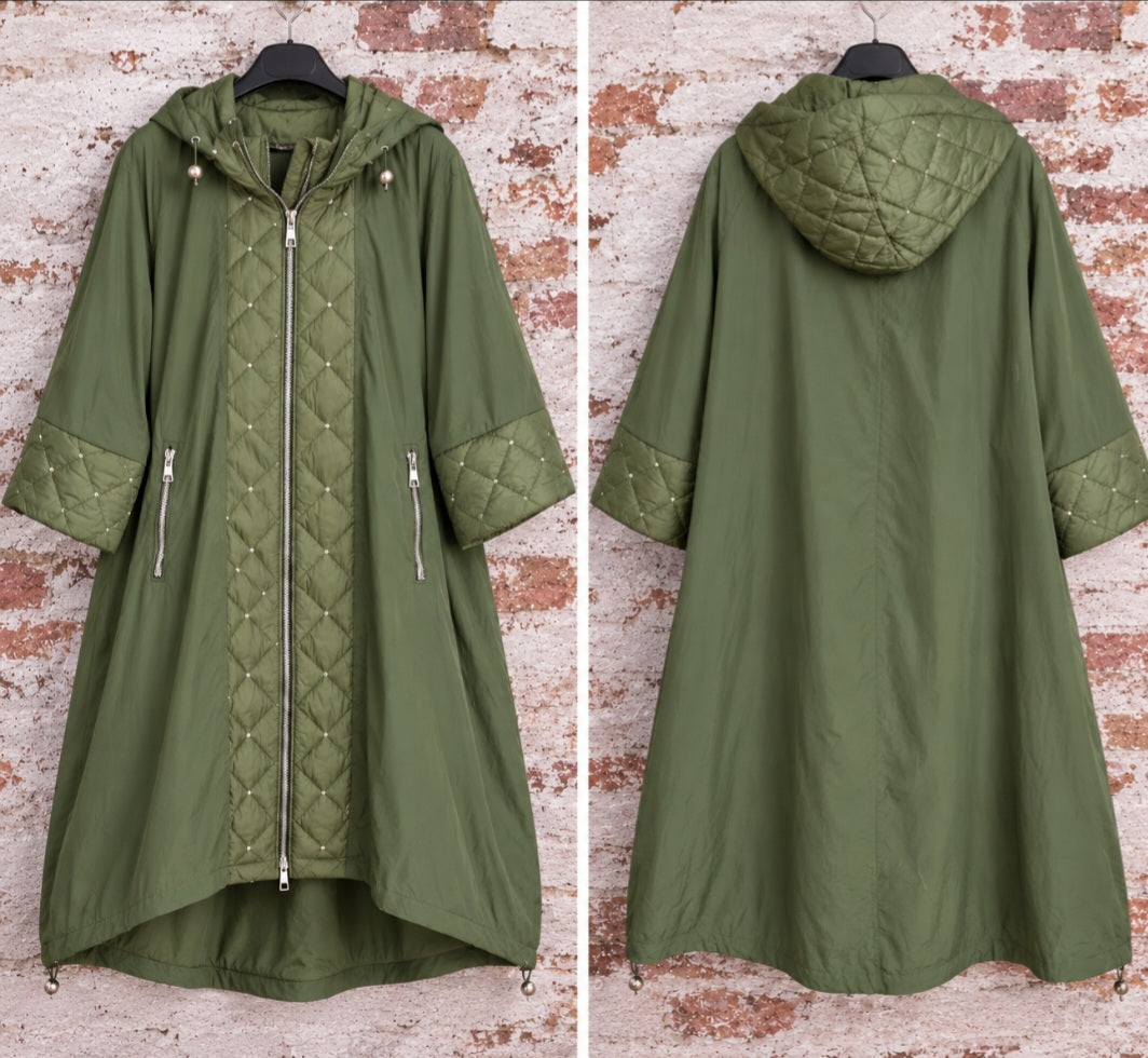 Parka longue oversize – Style bohème chic