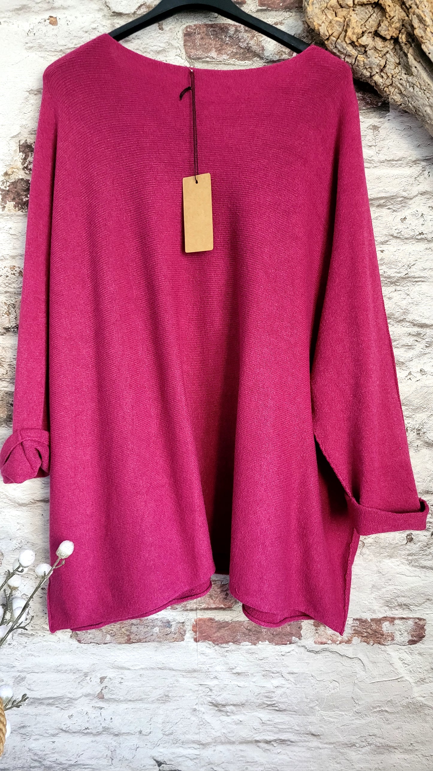 PULL OVERSIZE ROSE