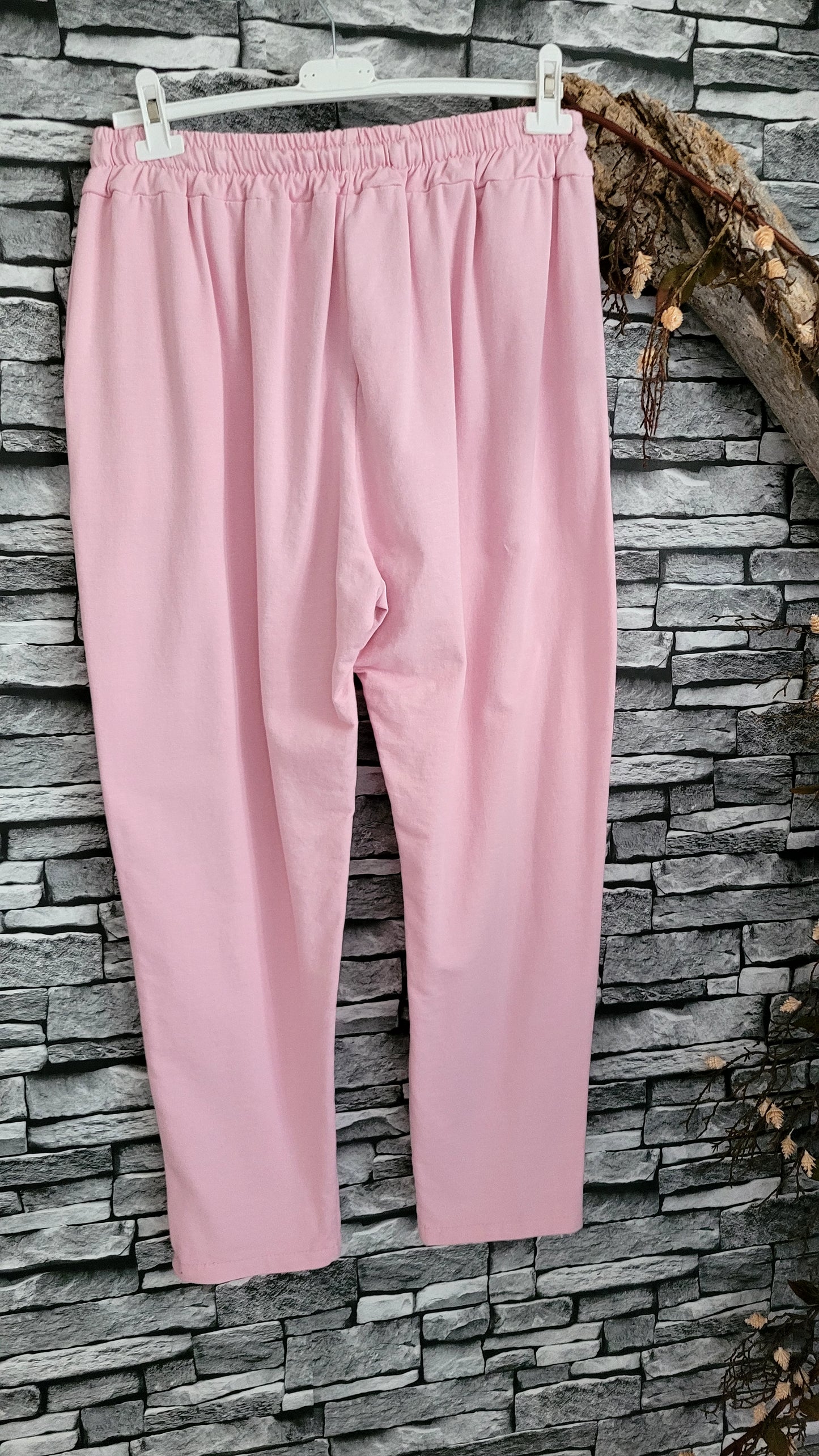 🎀Jogging fluide rose – Confort & style décontracté
