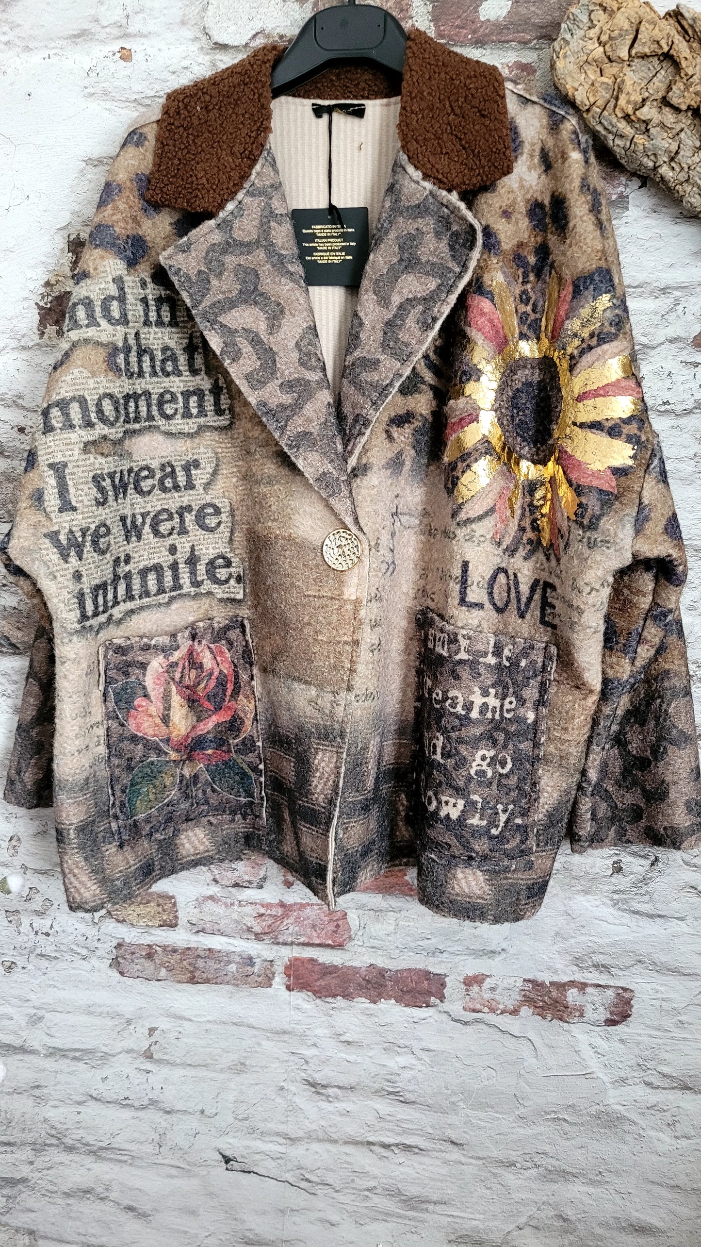 🍒 VESTE COURTE OVERSIZE