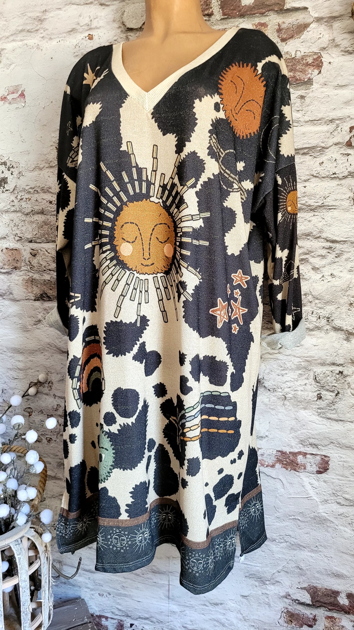 Robe en lurex