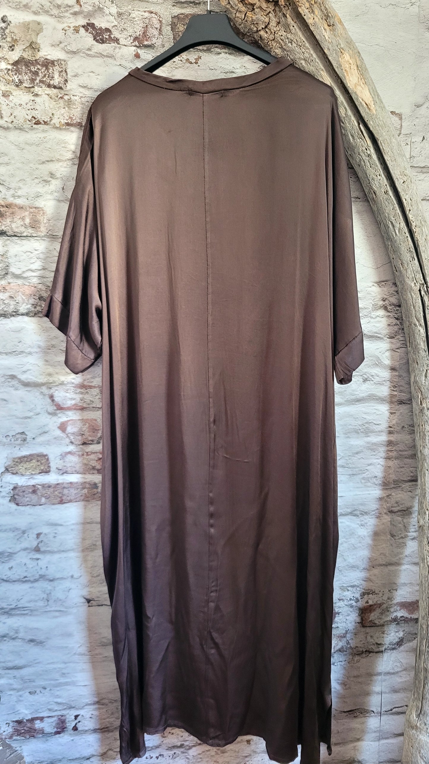 Robe fluide en satin