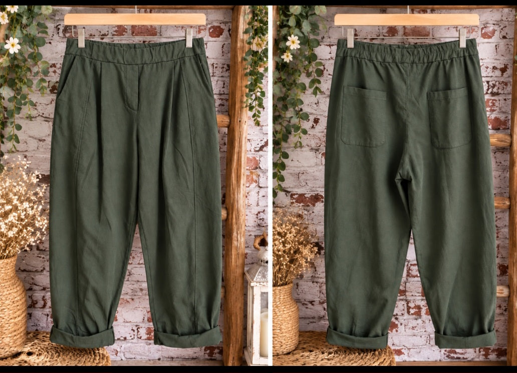 Pantalon ballon kaki