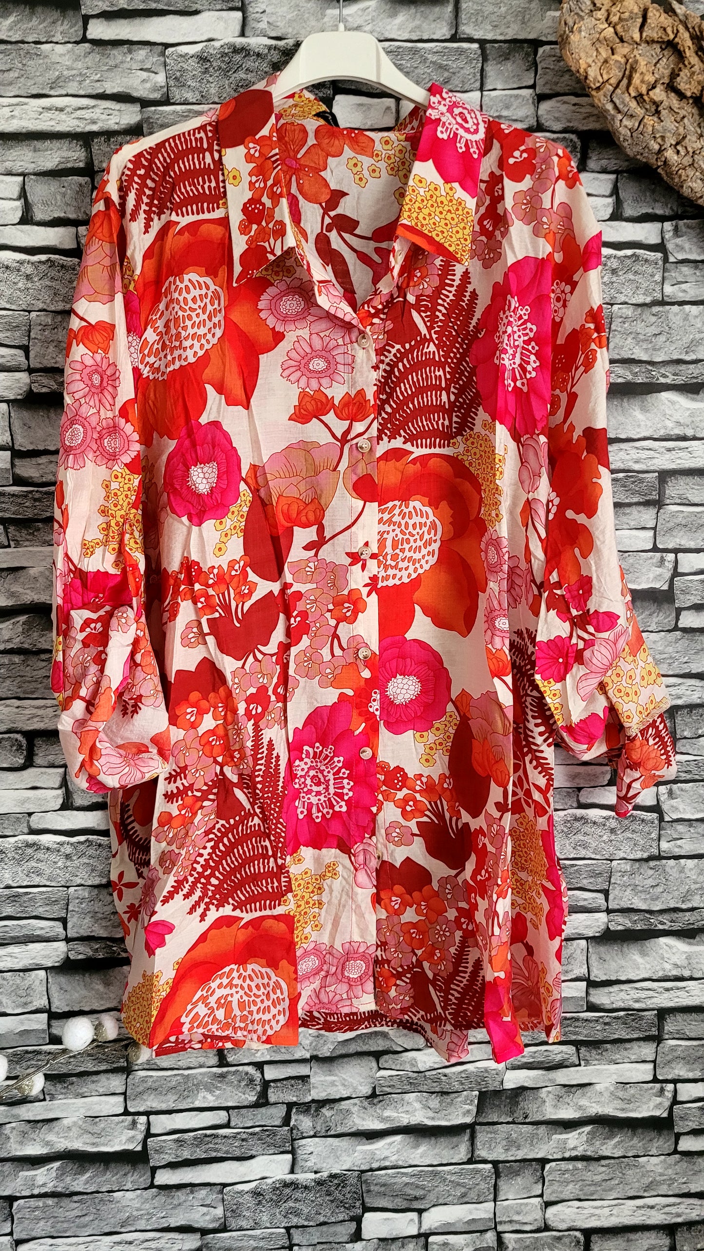 ♥️ Chemise Fluide "Éclat" – Viscose & Tencel