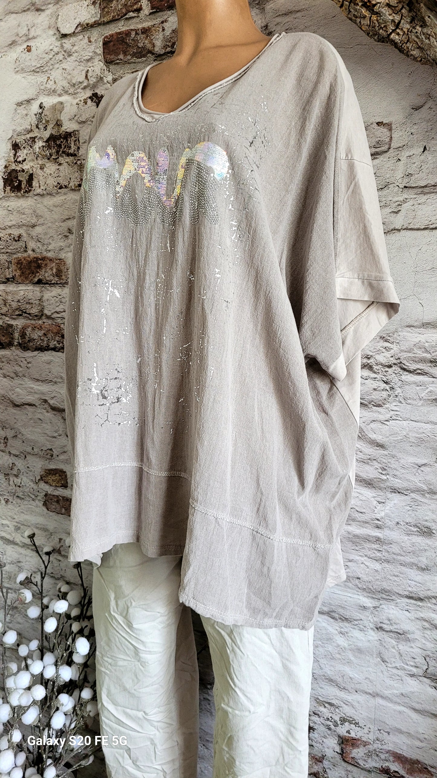 🌸 Bohemian cotton linen tunic