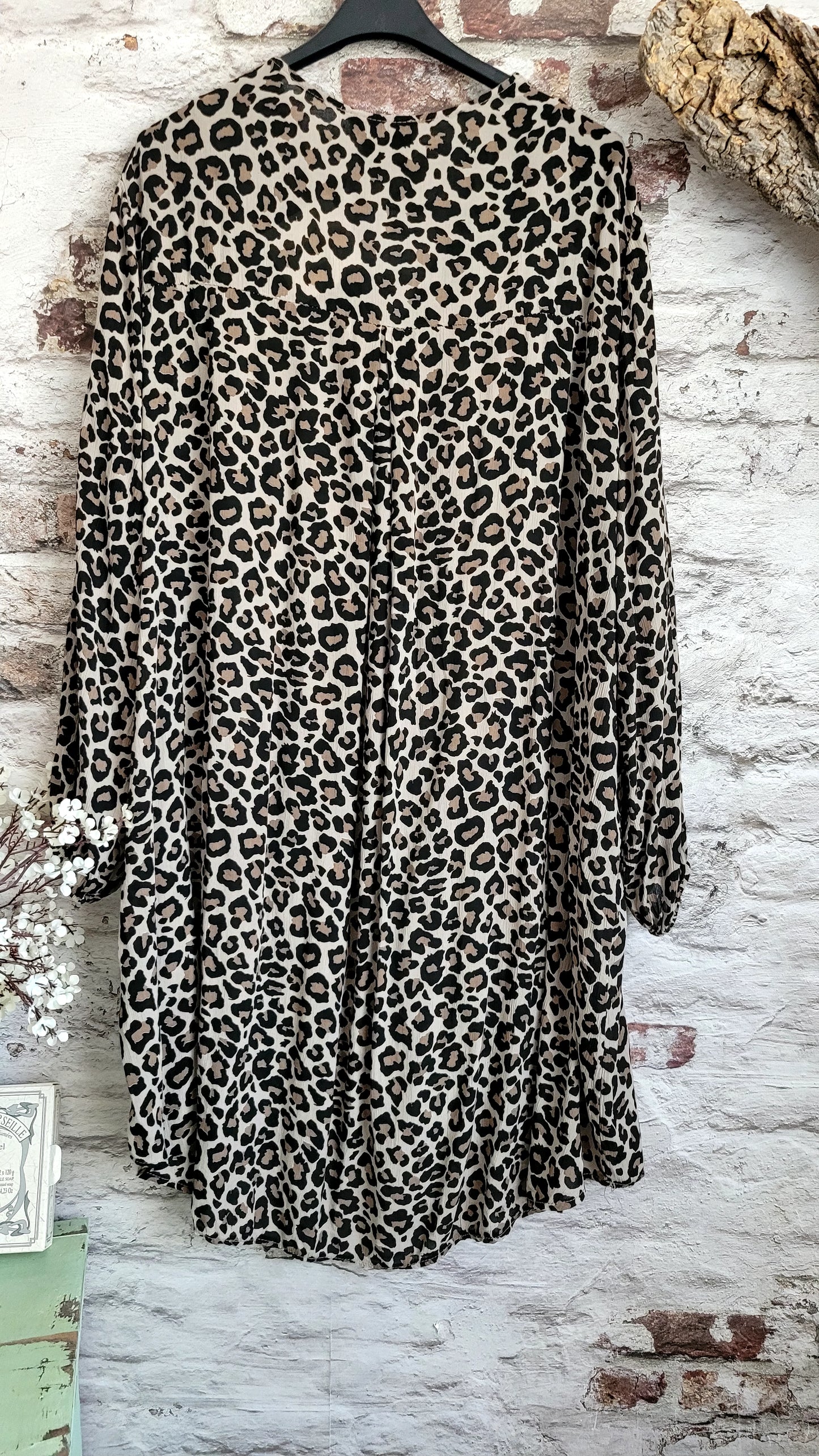 🖤 Robe motif léopard