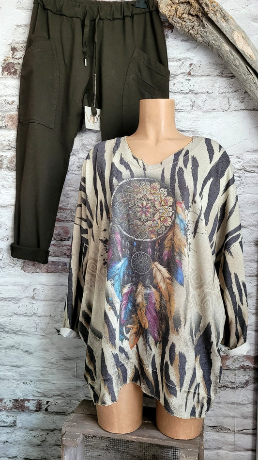 💕 Pull léger attrape rêve