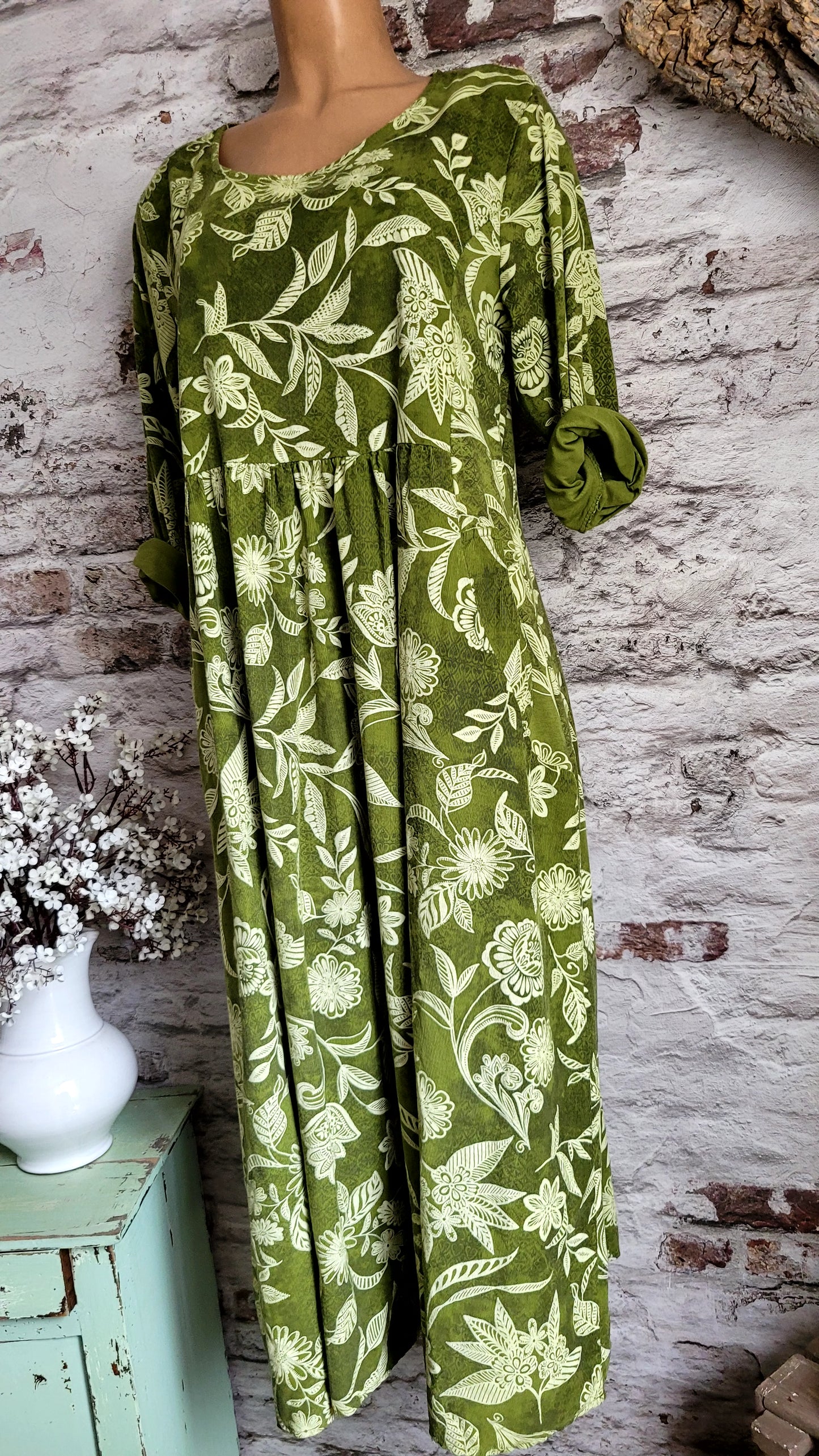 💚 Robe longue bohémienne