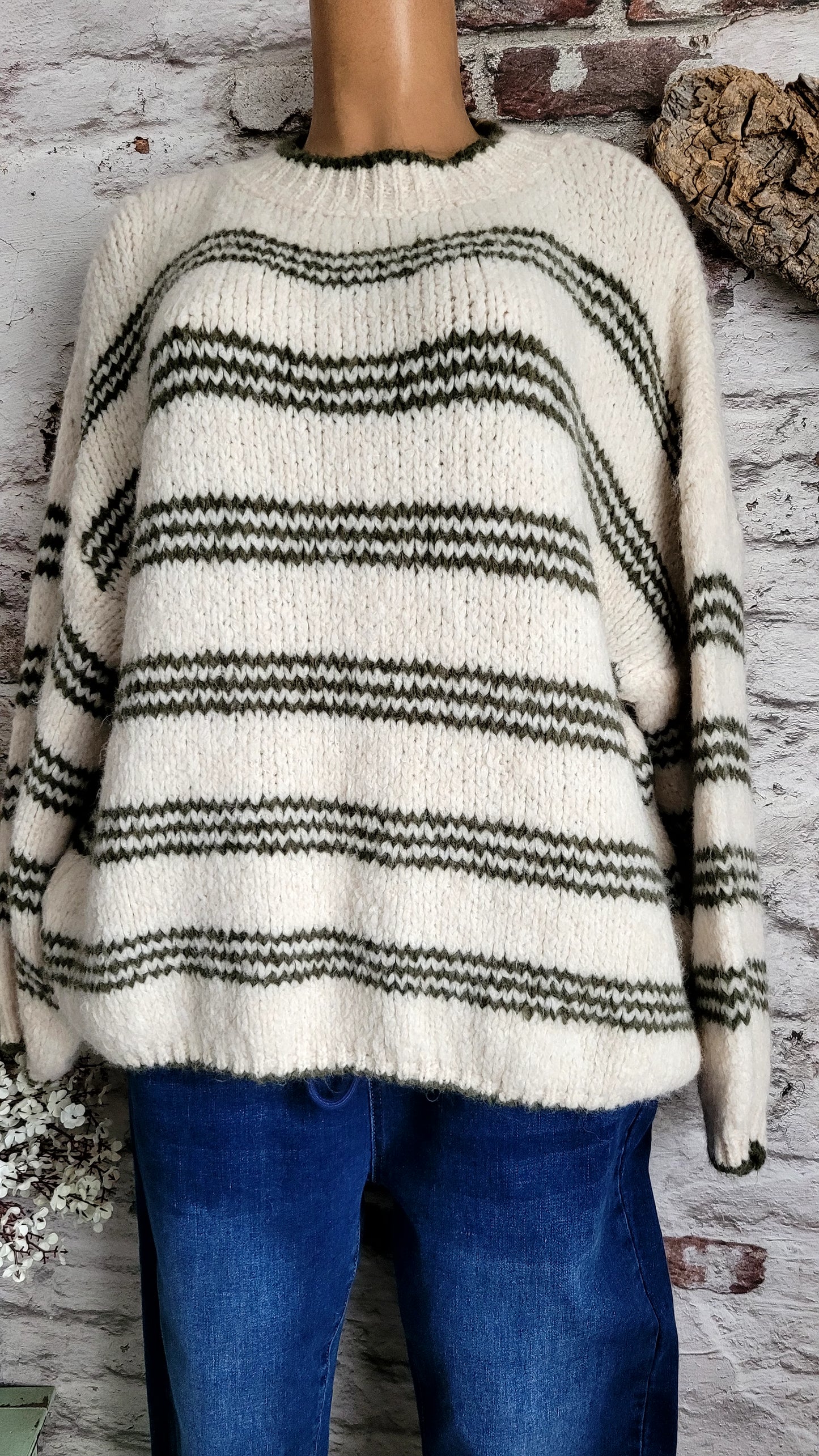 🌺 Pull décontracté