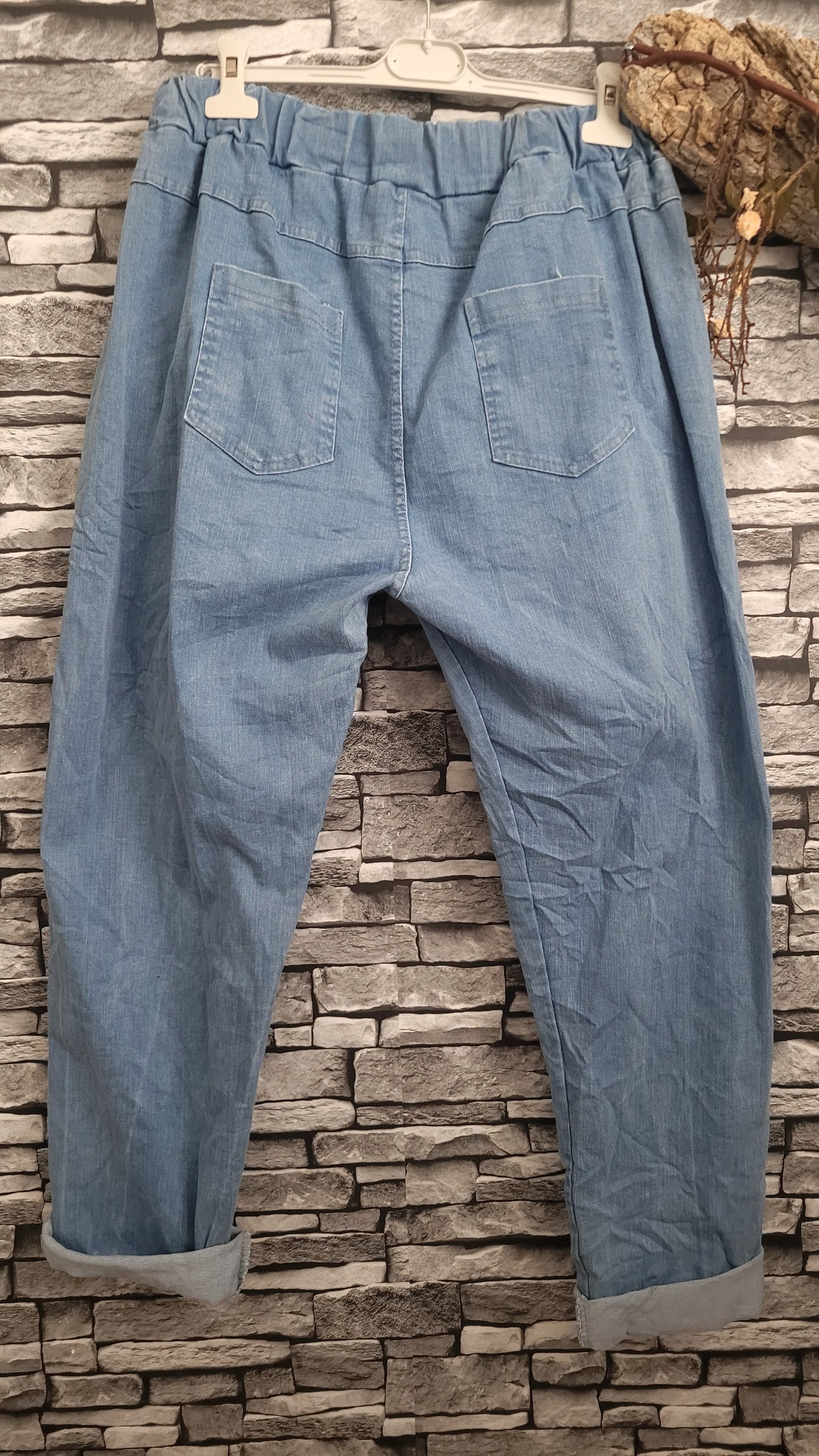 ♥️Pantalon Jogpan Denim Style Urbain