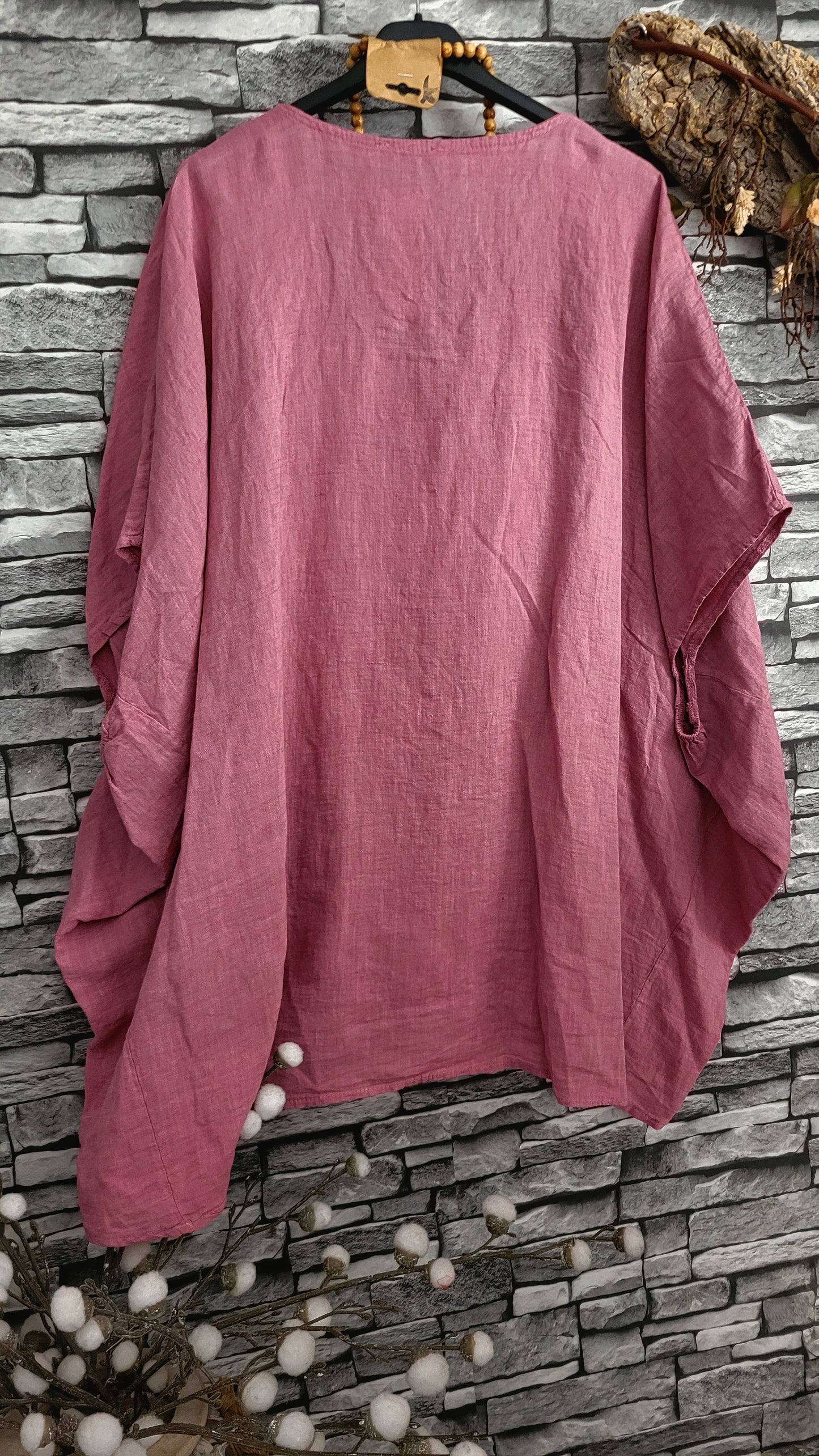 Tunique en Lin Coupe Oversize & Esprit Bohème