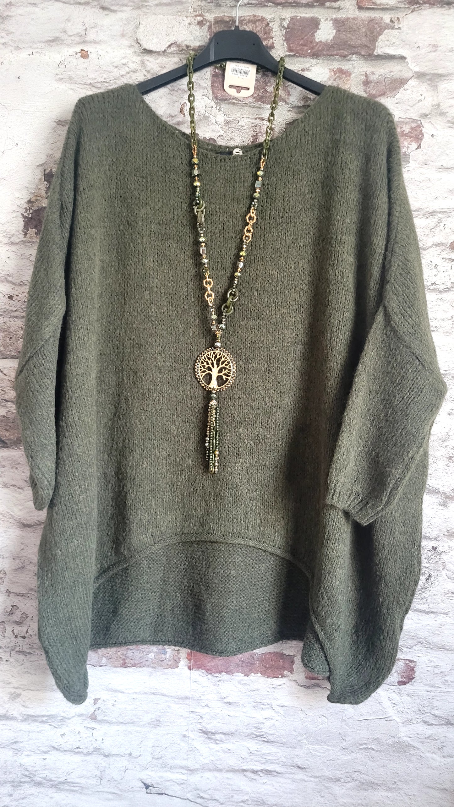 Pull poncho oversize – Style bohème chic