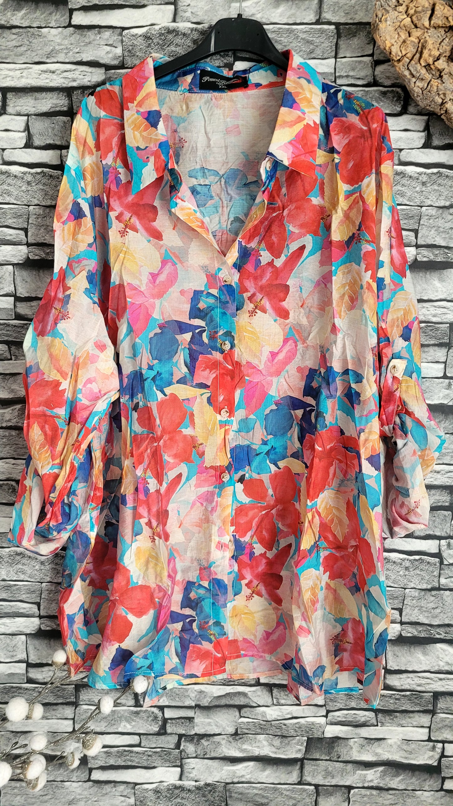 ♥️ Chemise "Naturelle" – Viscose & Tencel