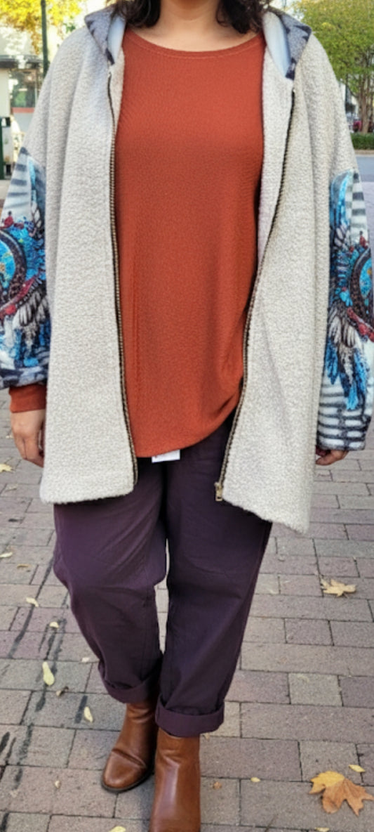 Veste peace and love