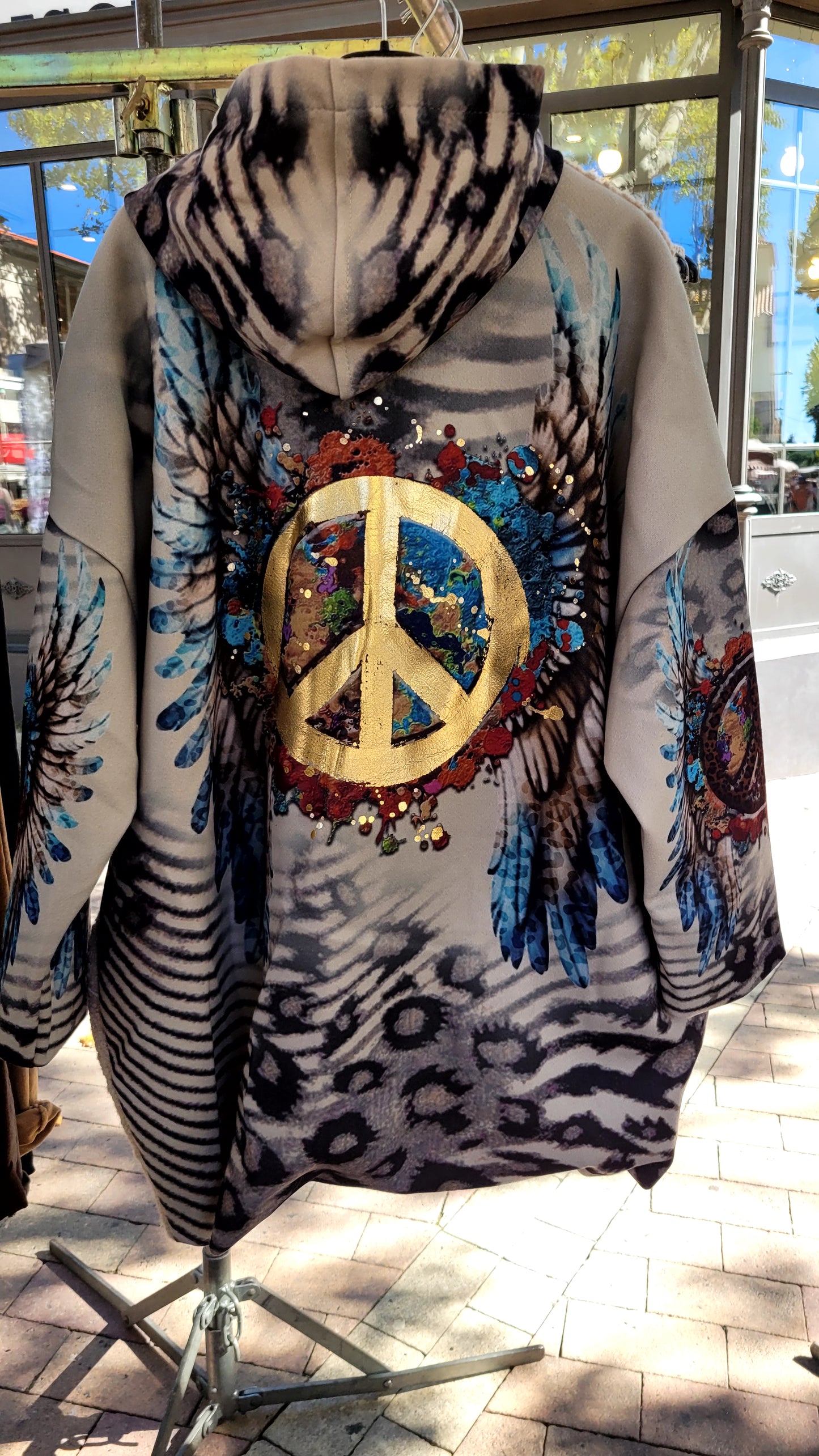 Veste peace and love