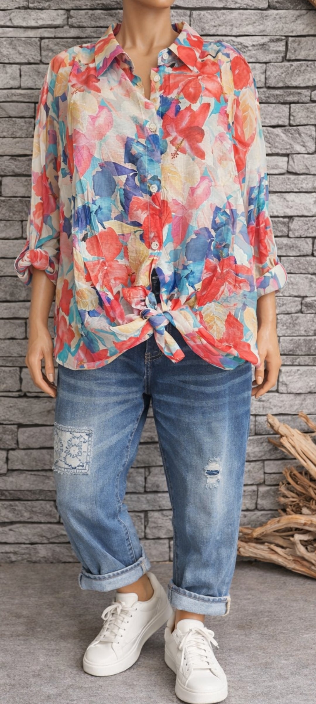 ♥️ Chemise "Naturelle" – Viscose & Tencel