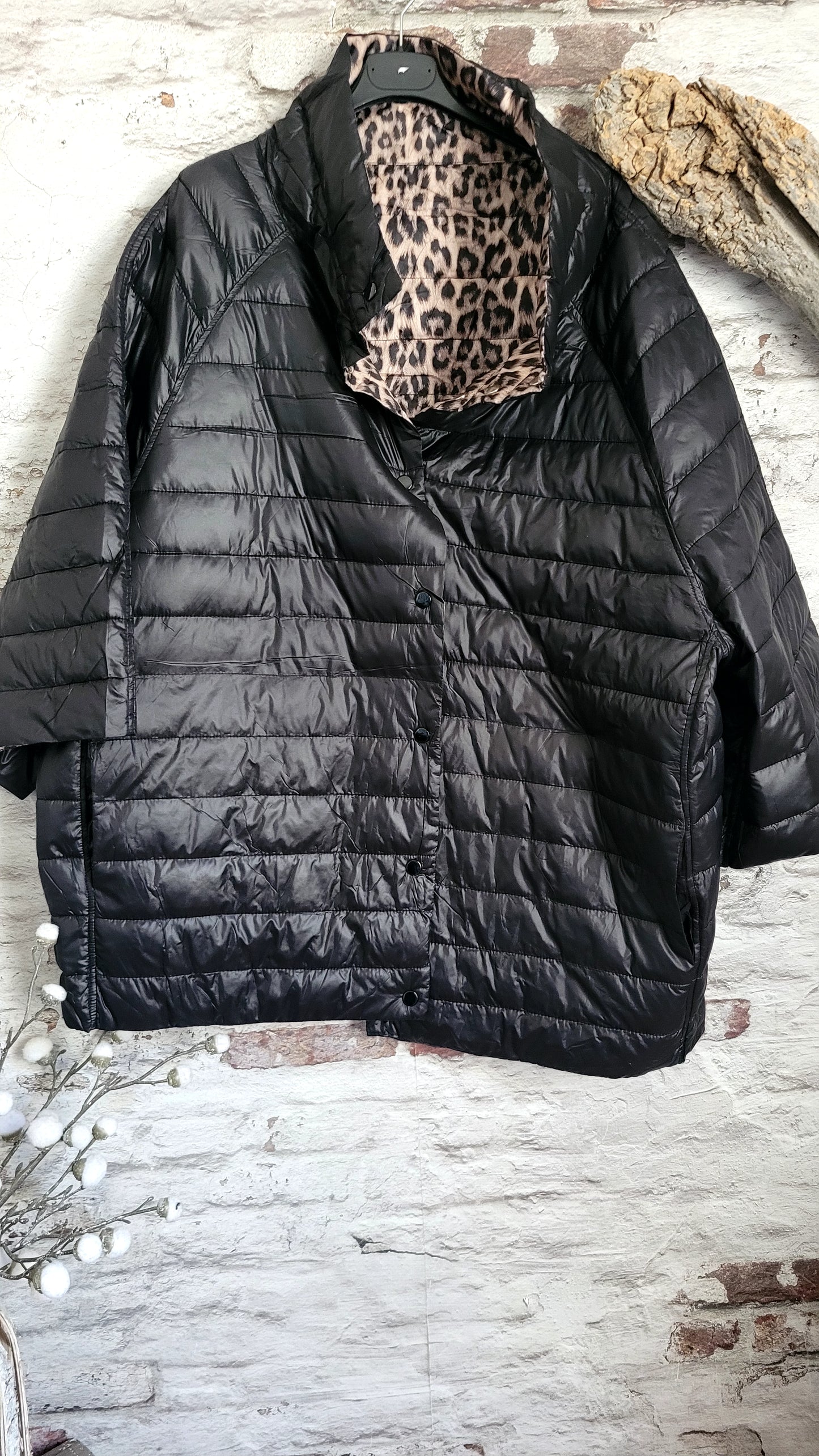 🌹 VESTE DOUDOUNE RÉVERSIBLE