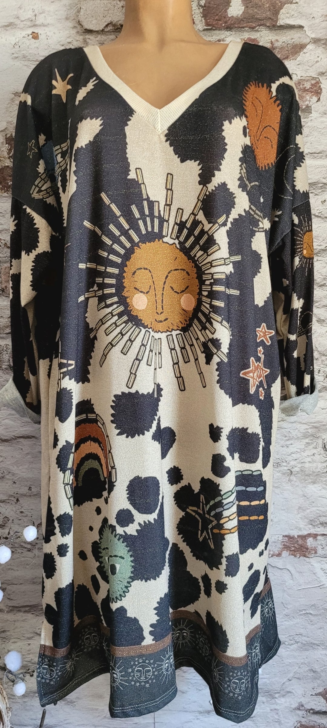 Robe en lurex