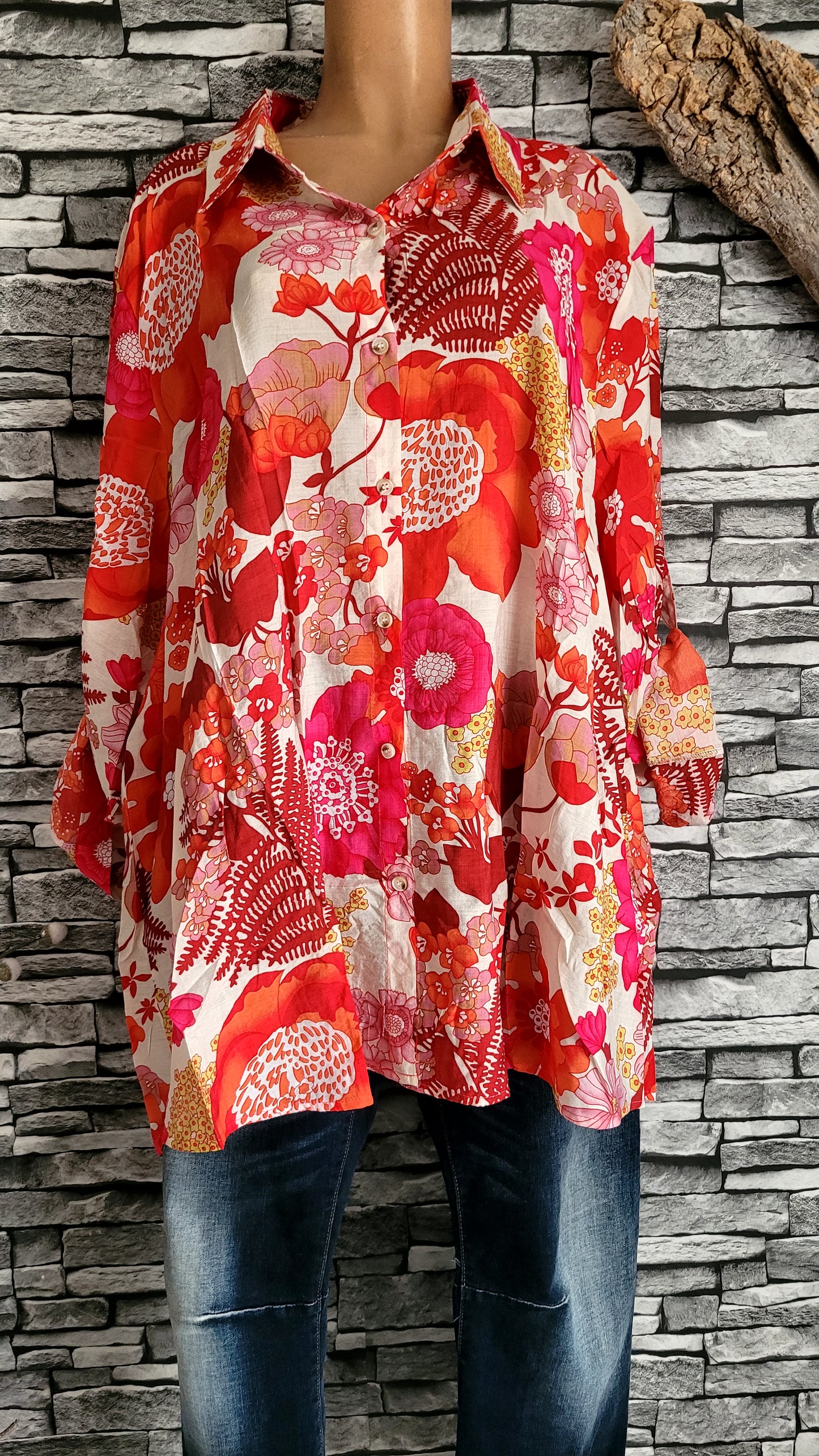 ♥️ Chemise Fluide "Éclat" – Viscose & Tencel