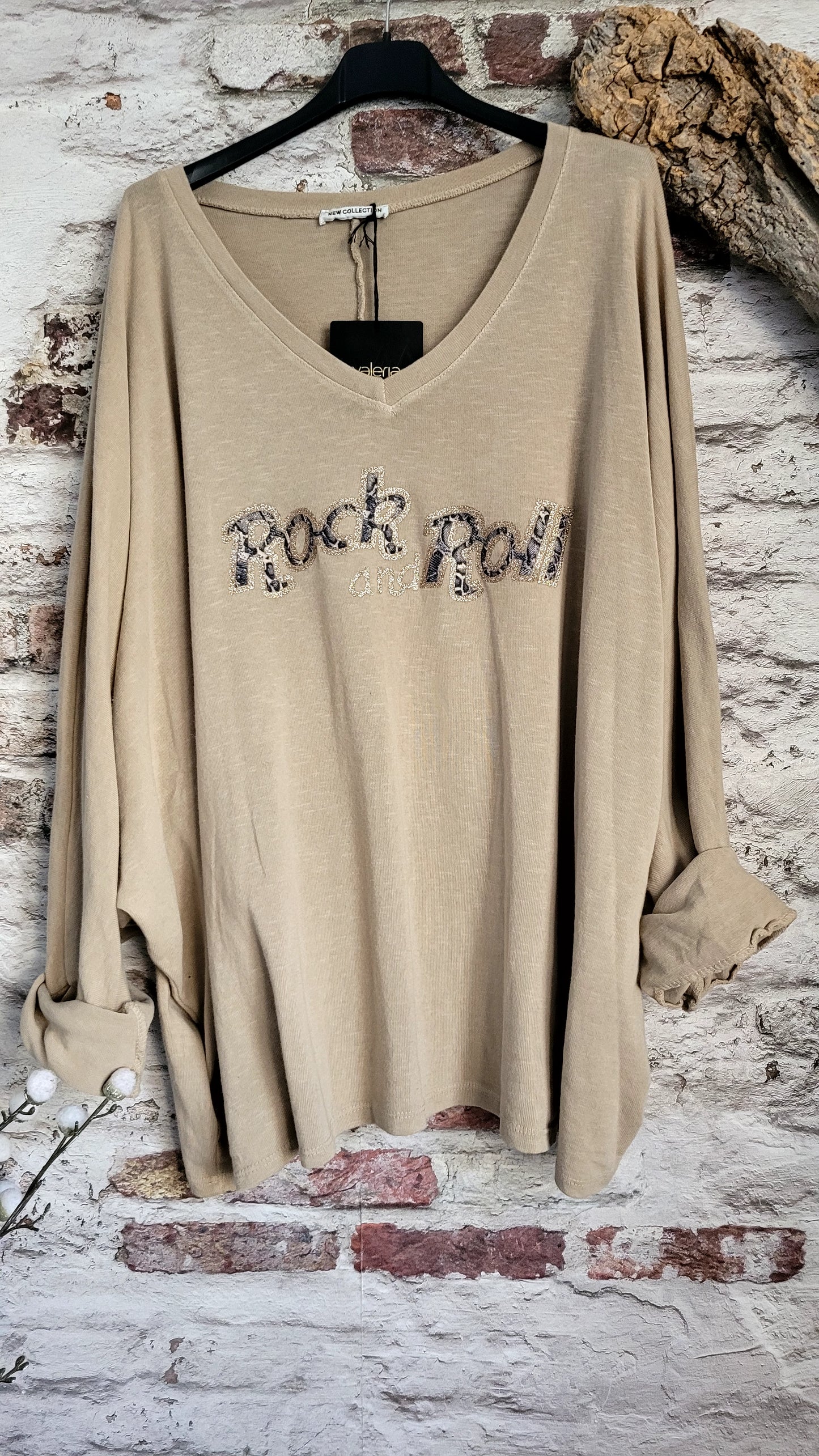Sweat Oversize "Rock and Roll"