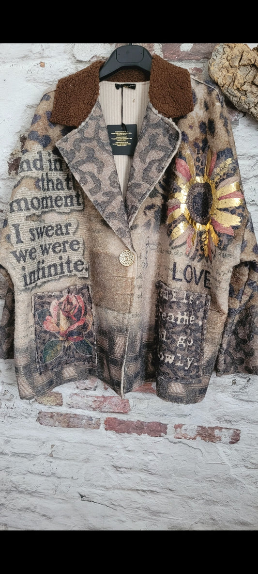 🍒 VESTE COURTE OVERSIZE