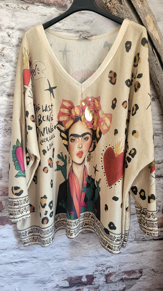 Pull léger en lurex