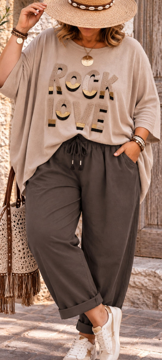🤎Pantalon coton – Style bohème chic