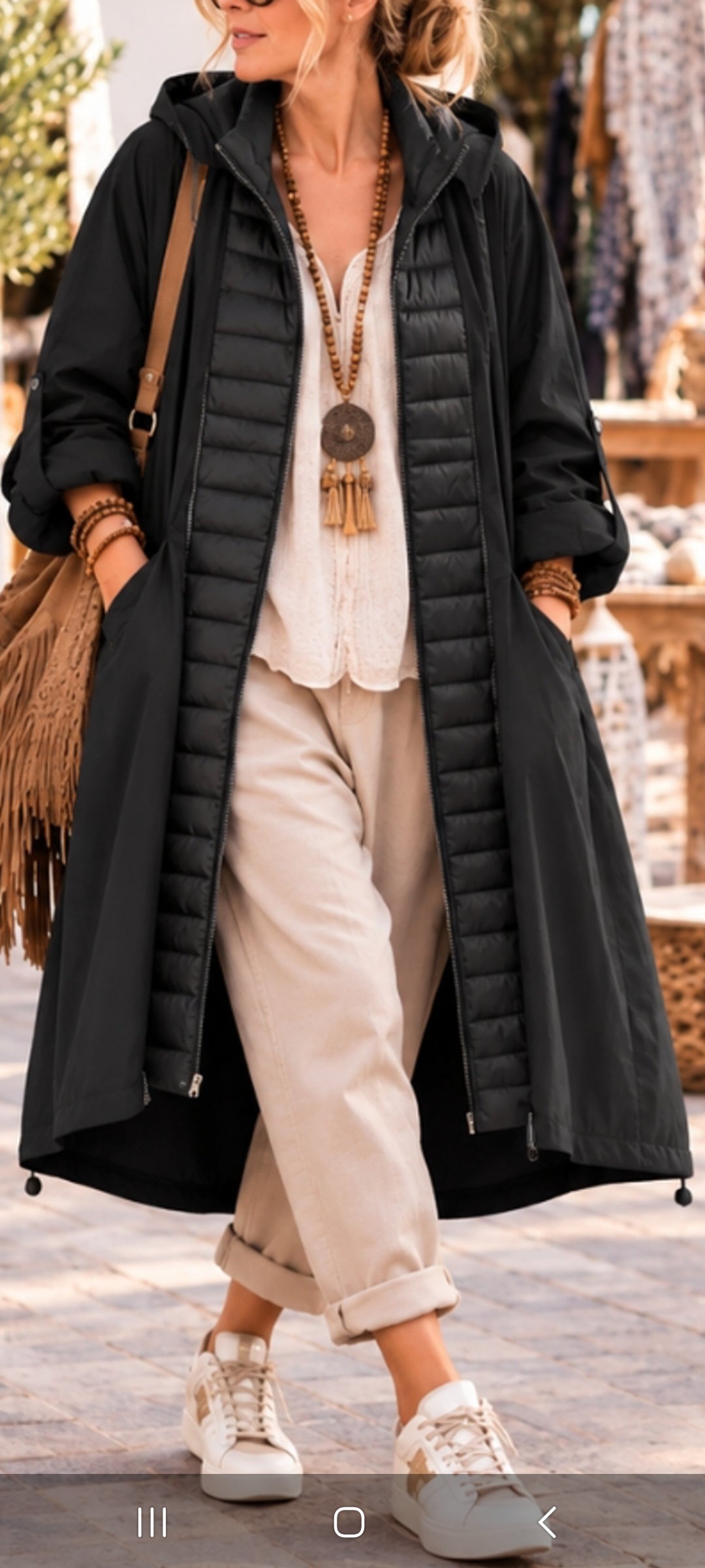 Manteau à Capuche Imperméable