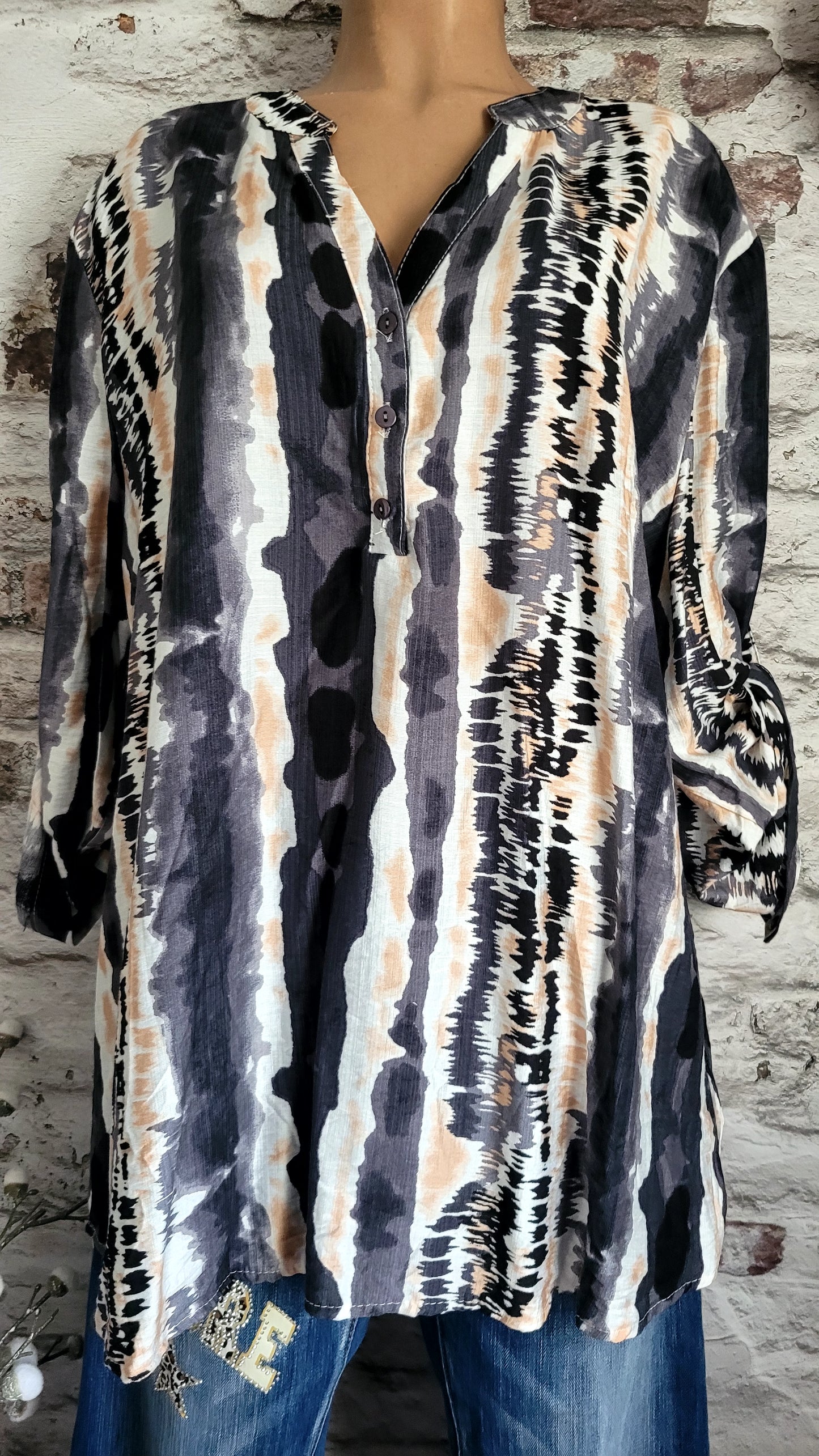 Chemise tie-dye