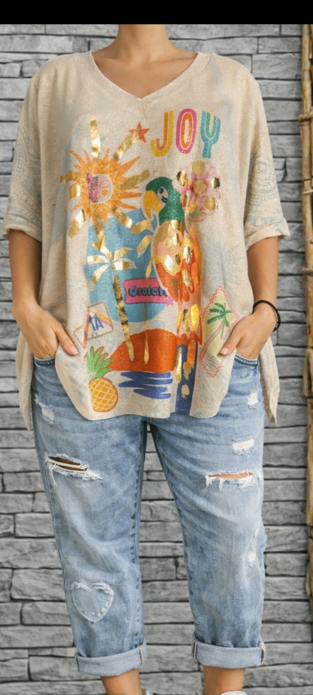 🌺 Top Lurex Été – Brillance & Légèreté